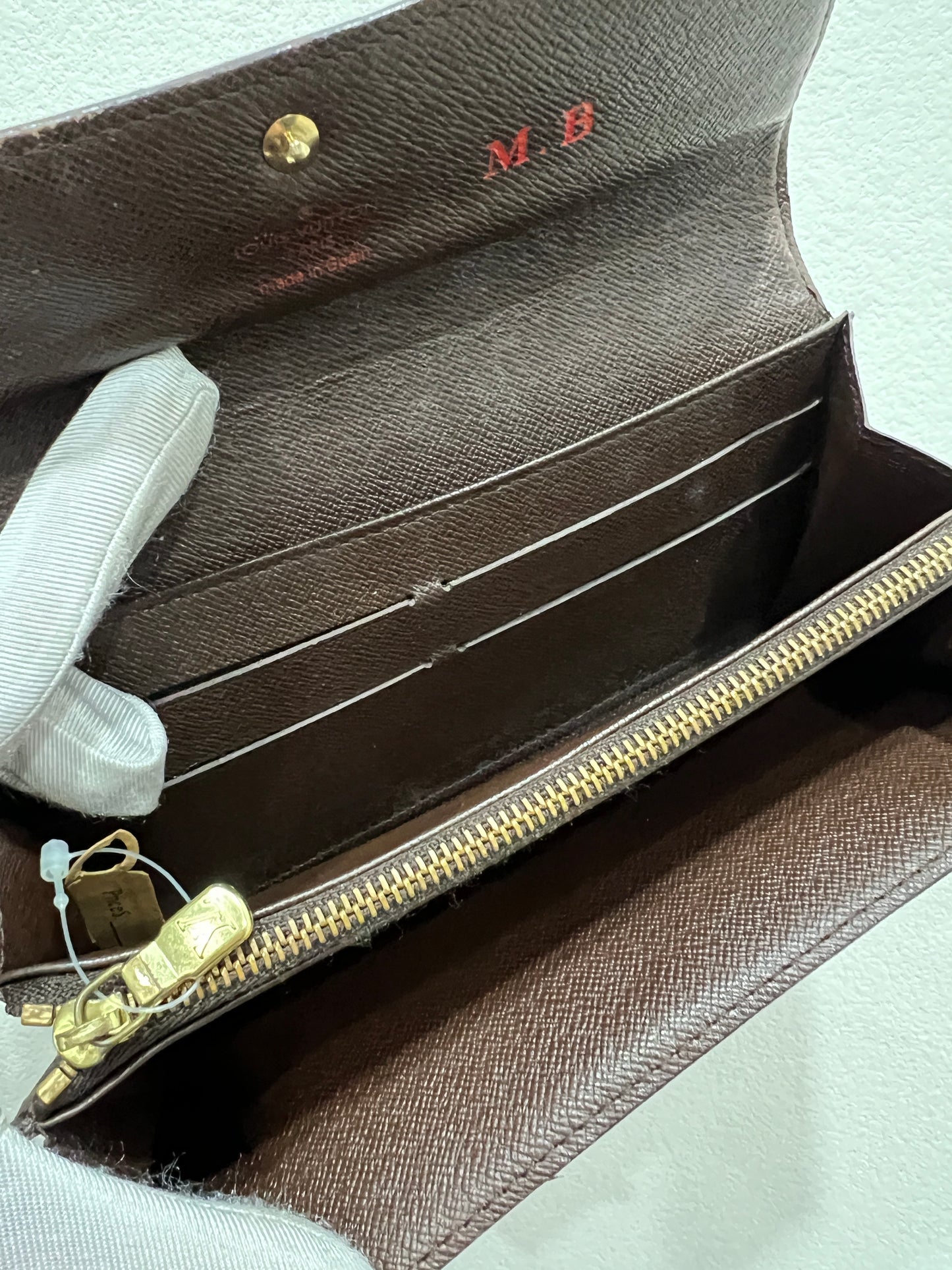 LOUIS VUITTON Damier Wallet