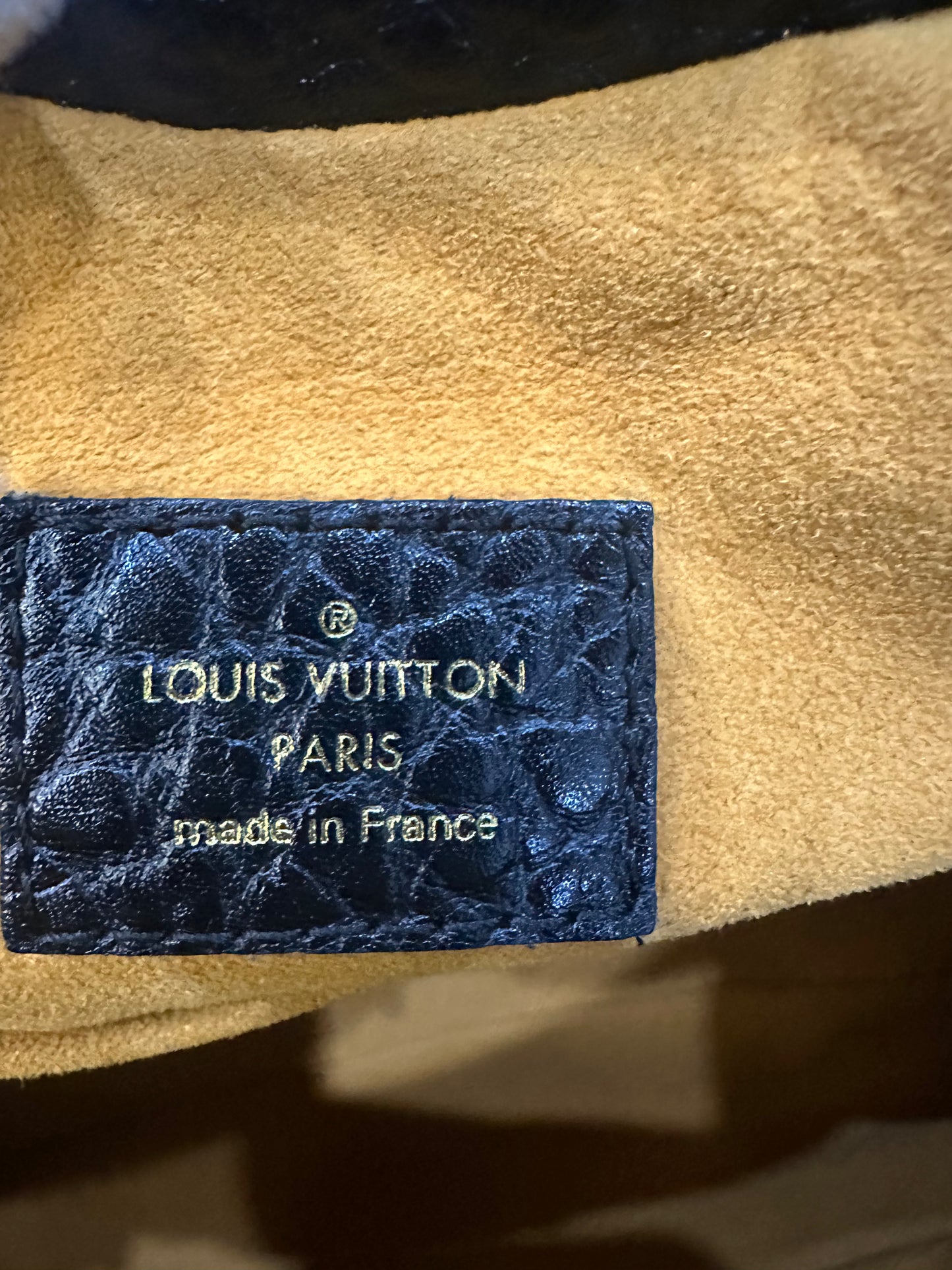 Louis Vuitton Denim XS Black