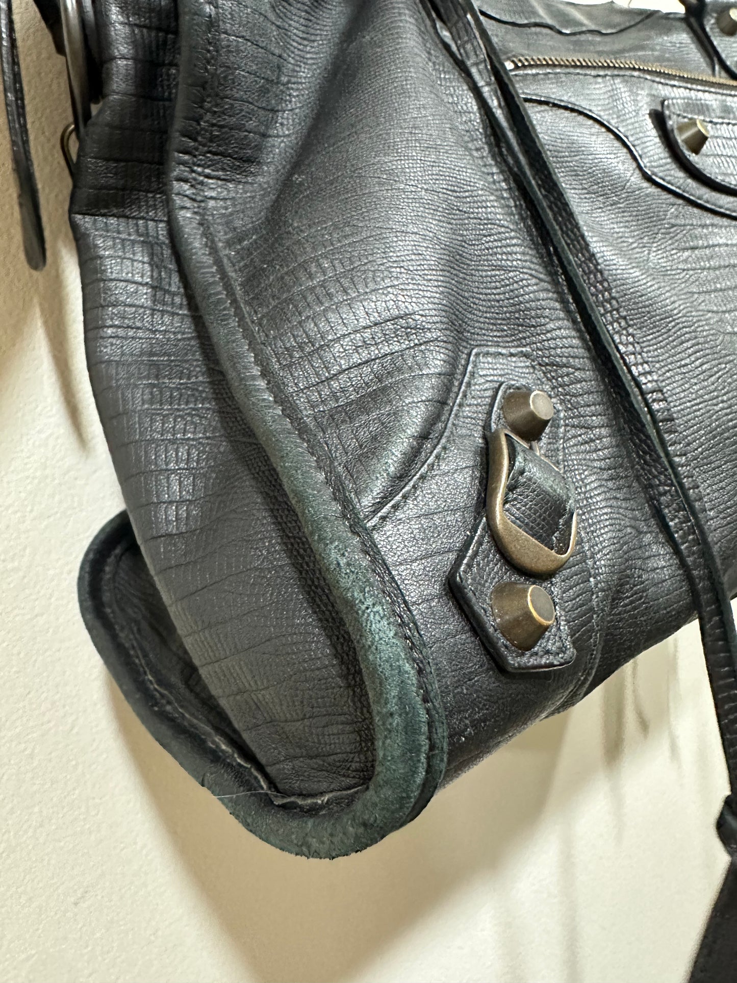 Balenciaga City bag Lizard Leather