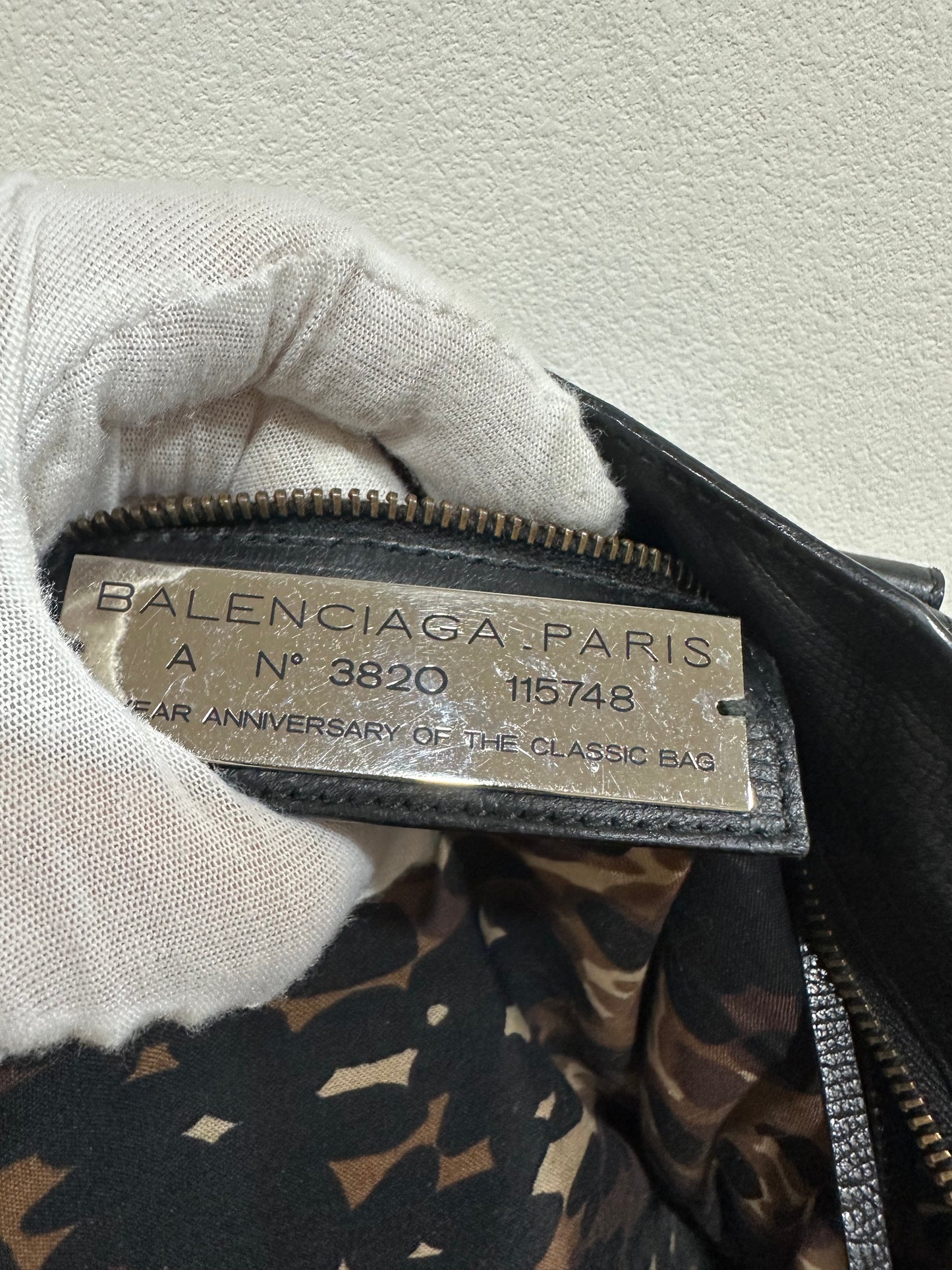 Balenciaga City bag Lizard Leather