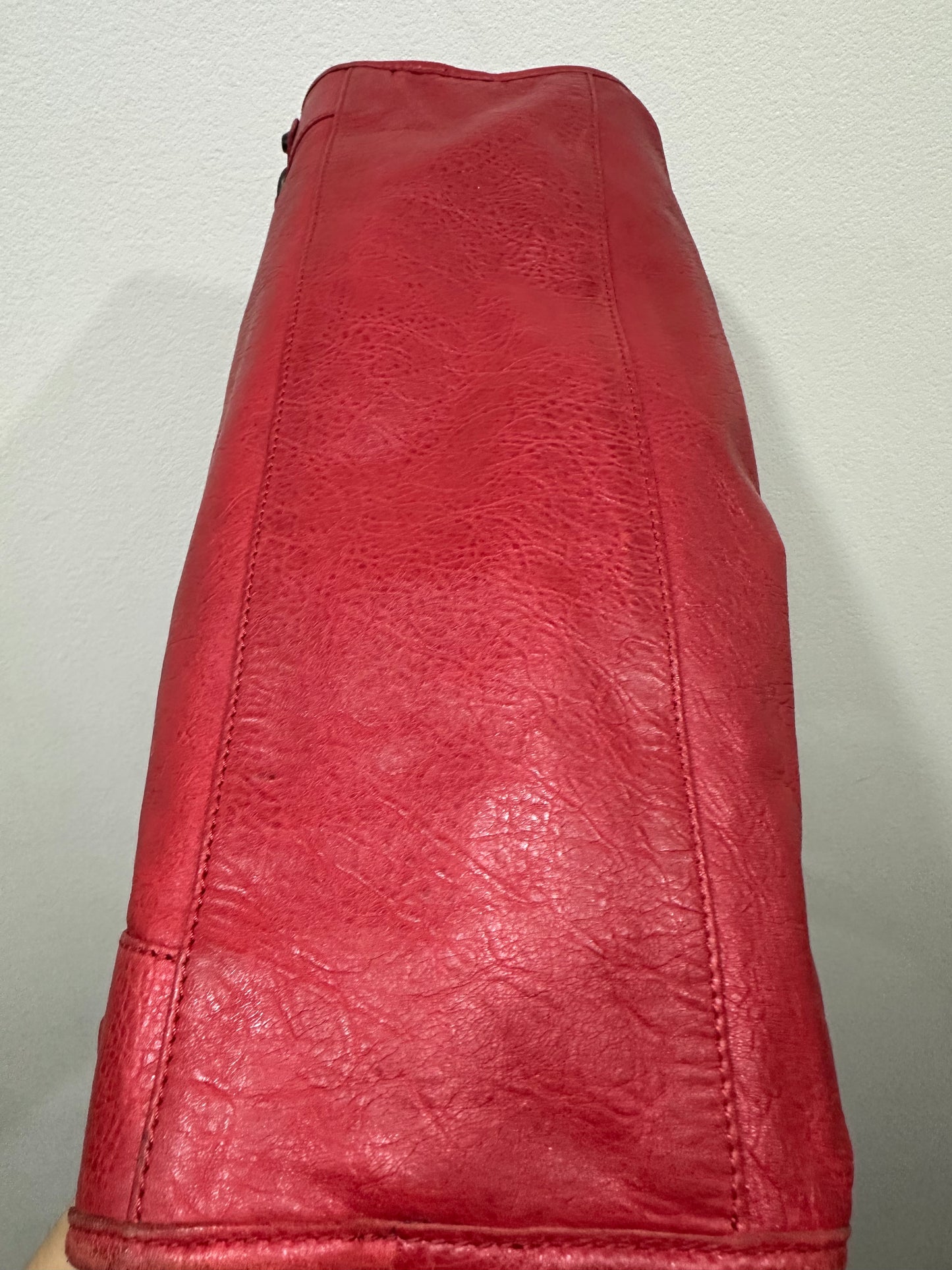 Balenciaga city bag red