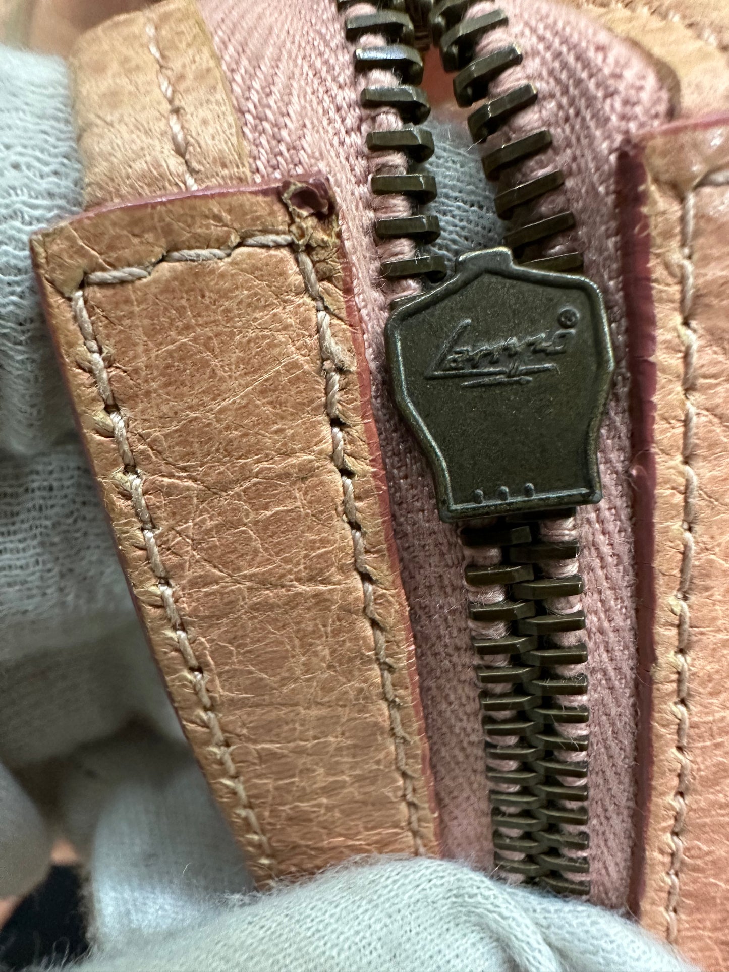 Balenciaga pink city bag