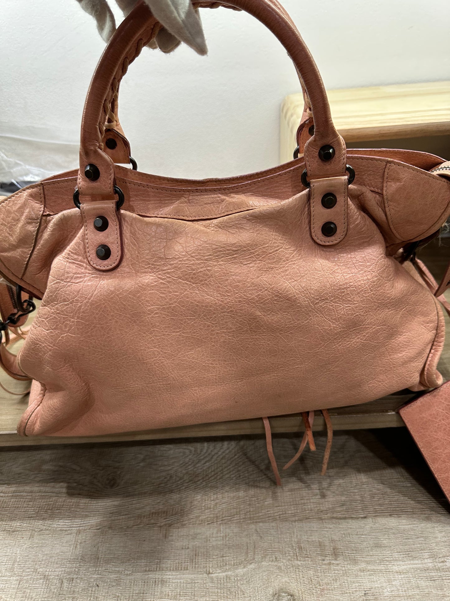 Balenciaga city bag pink