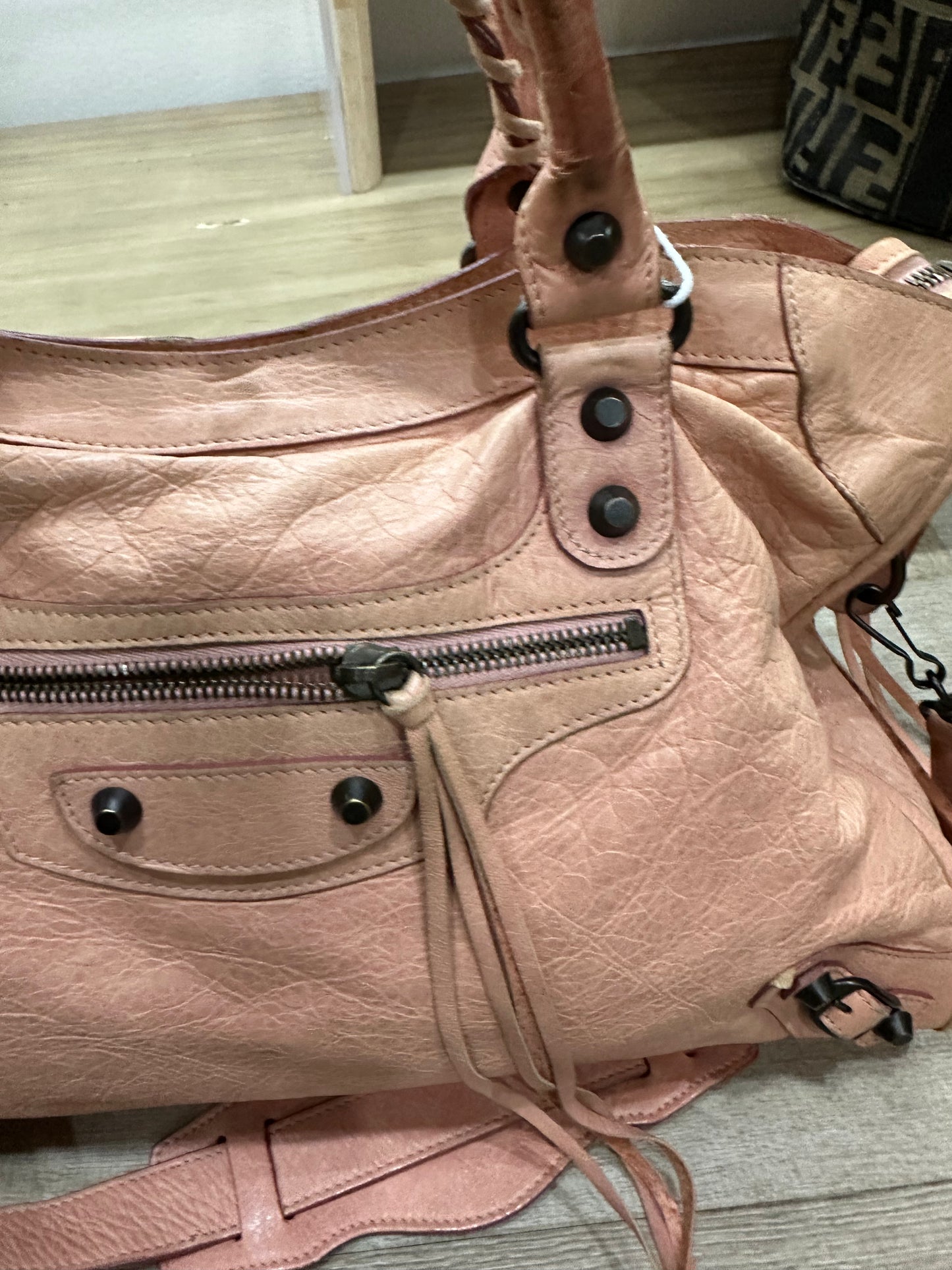 Balenciaga city bag pink