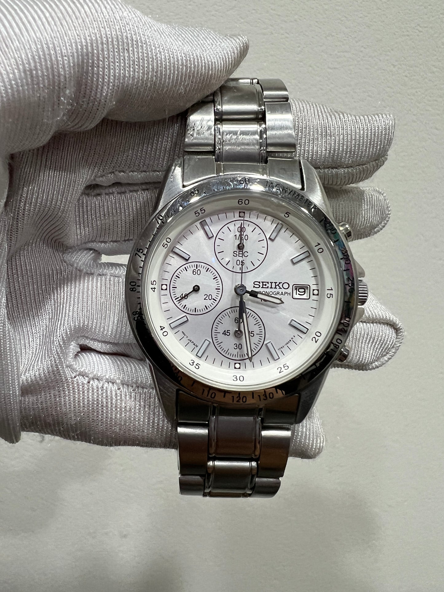 SEIKO Selection Men's Quartz Chronograph Watch model SBTQ039