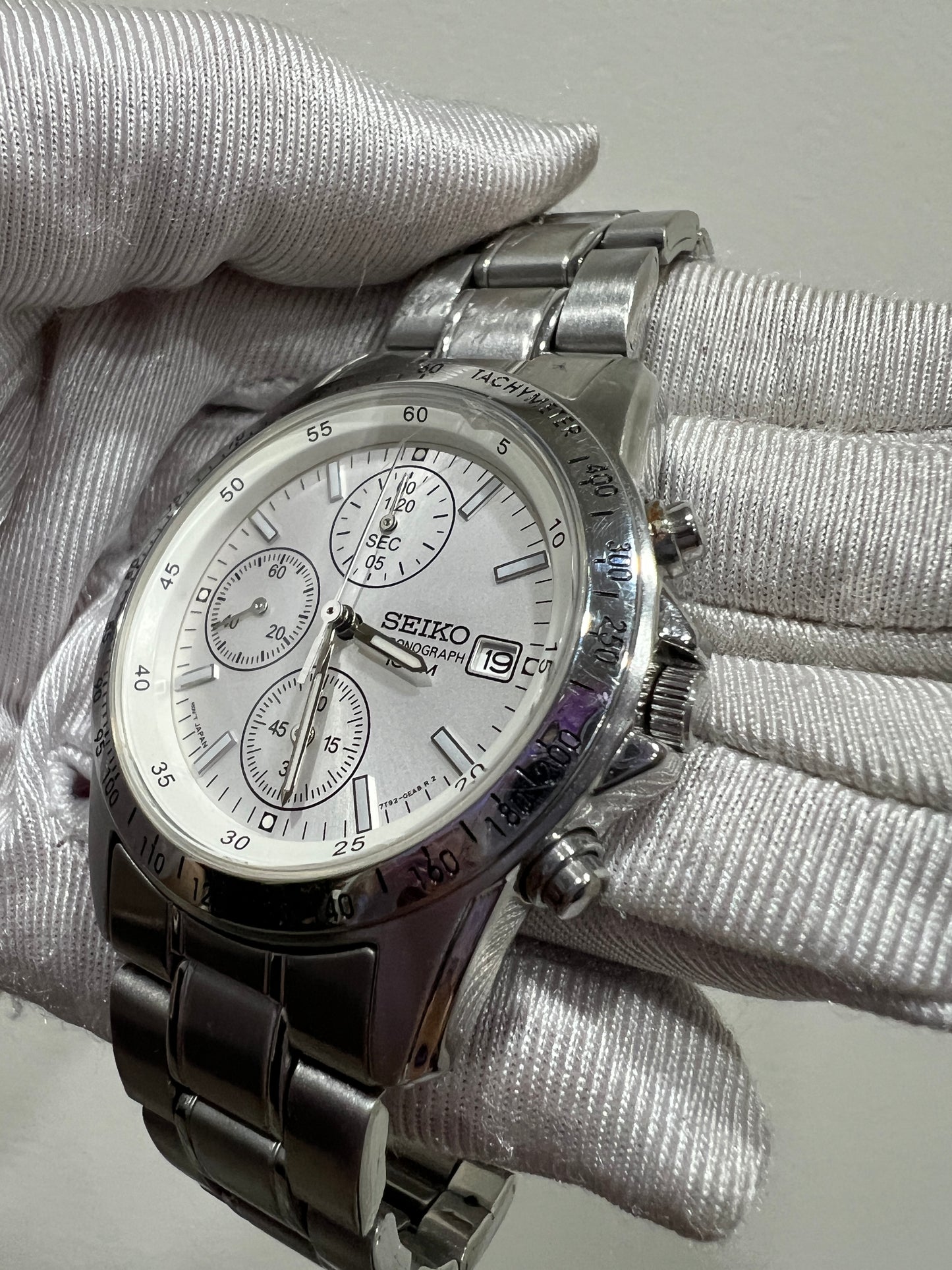 SEIKO Selection Men's Quartz Chronograph Watch model SBTQ039