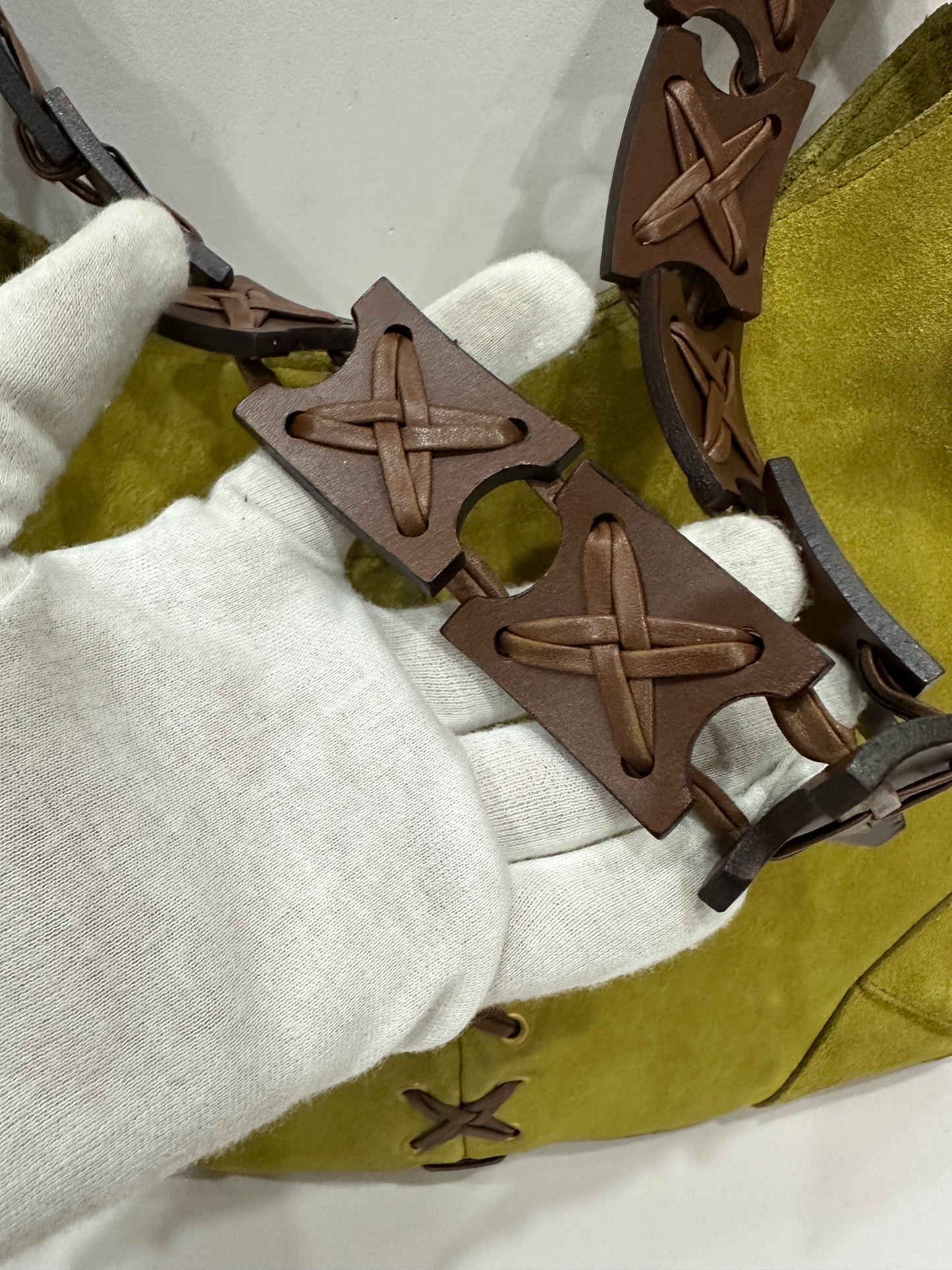 YSL vintage Suede bag Mombasa