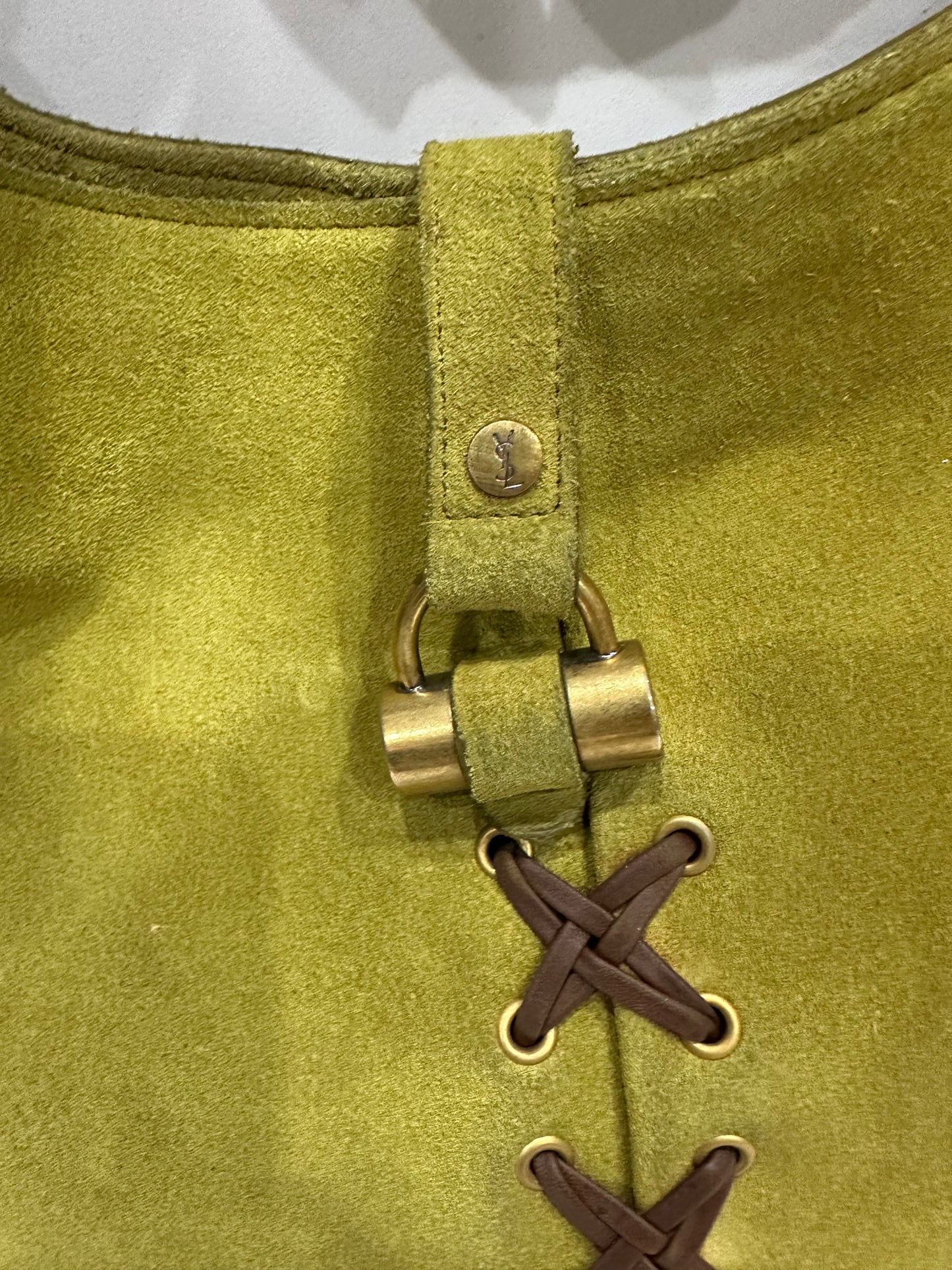 YSL vintage Suede bag Mombasa
