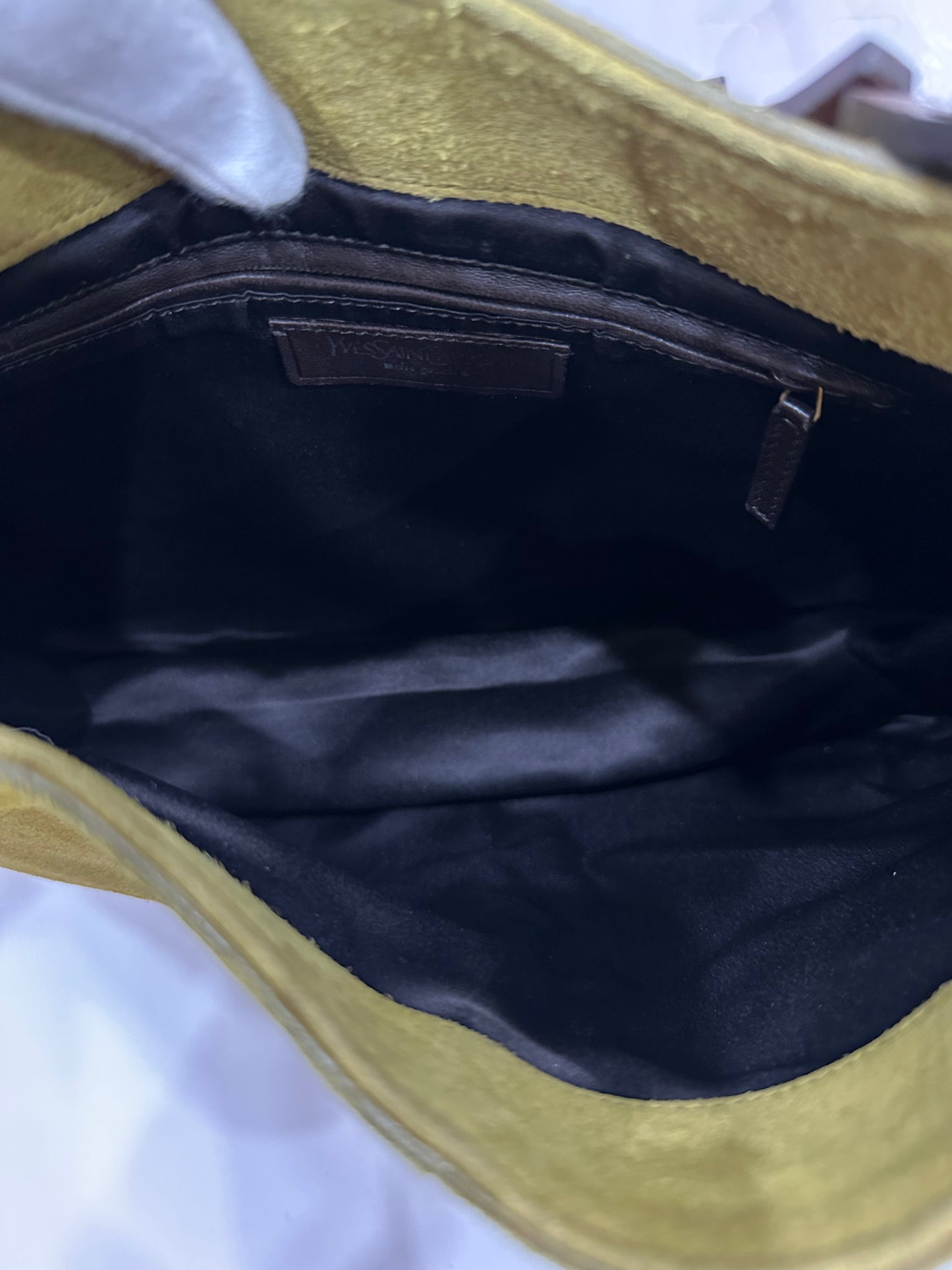 YSL vintage Suede bag Mombasa