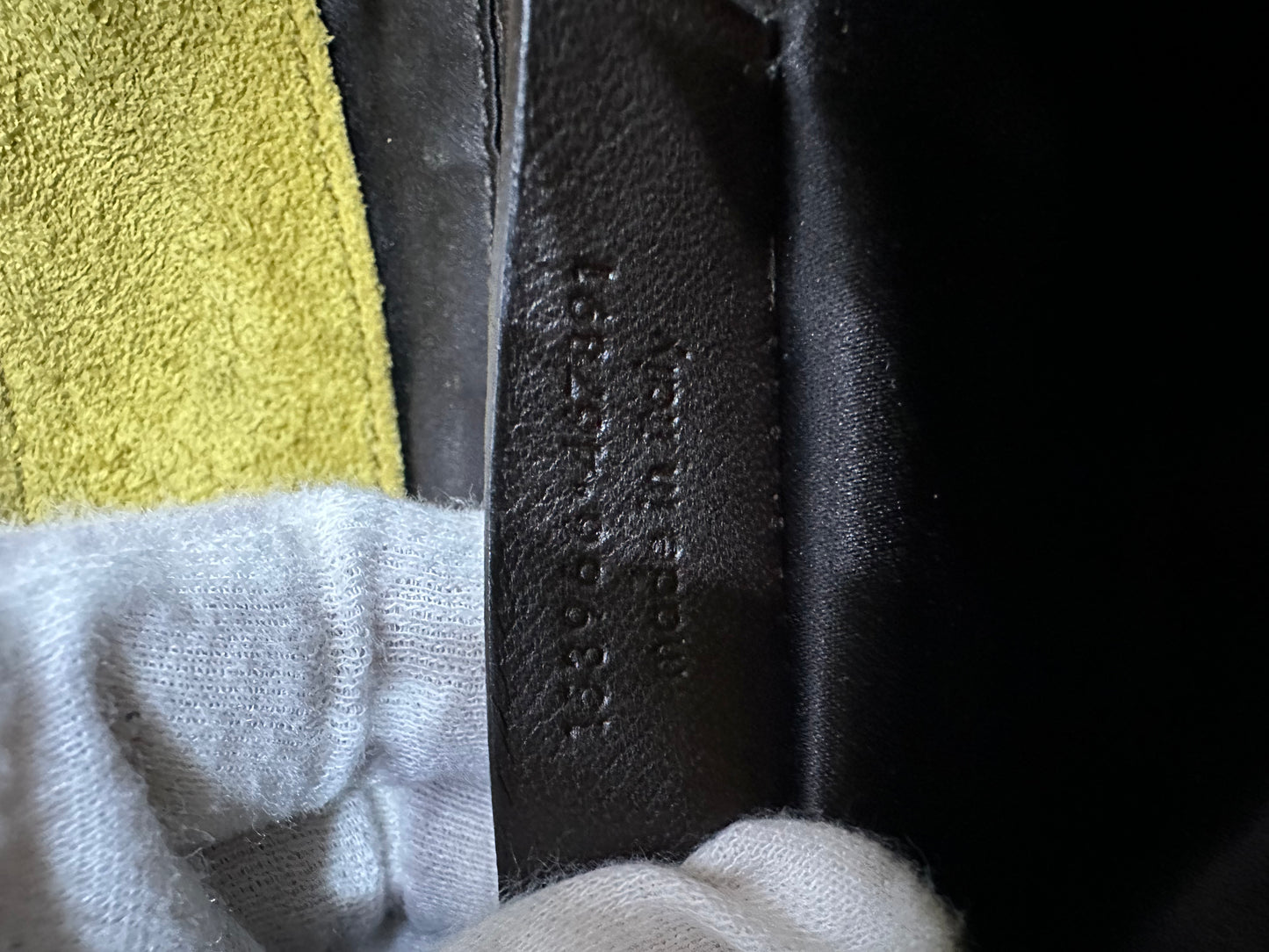 YSL vintage Suede bag Mombasa