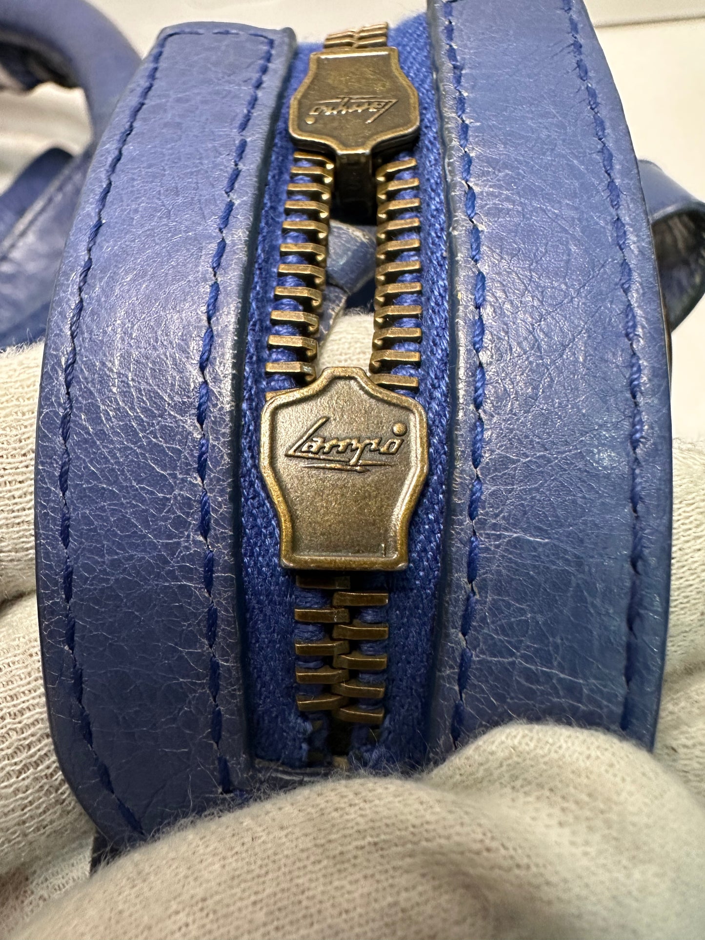 Balenciaga first bag navy