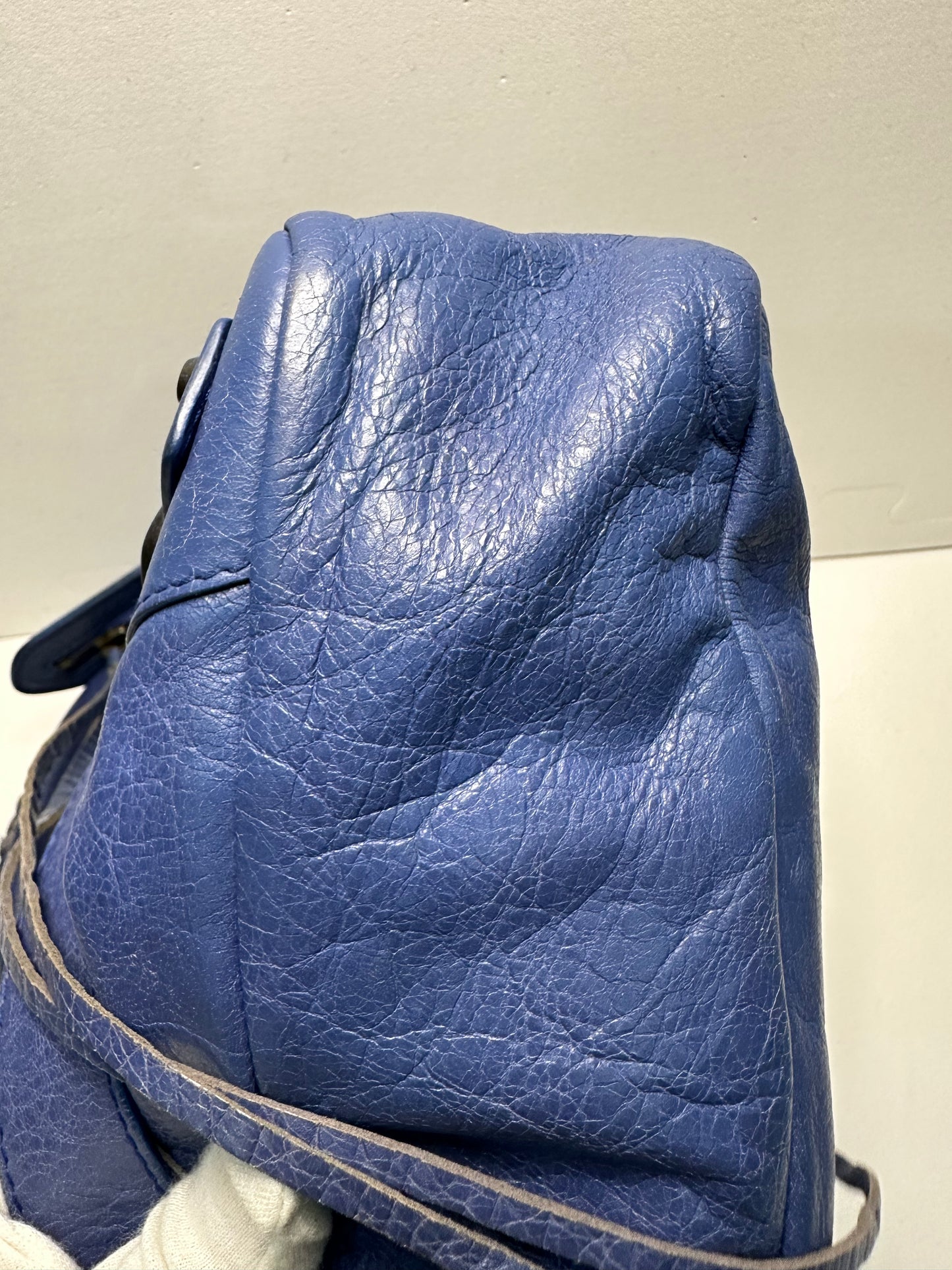 Balenciaga first bag navy