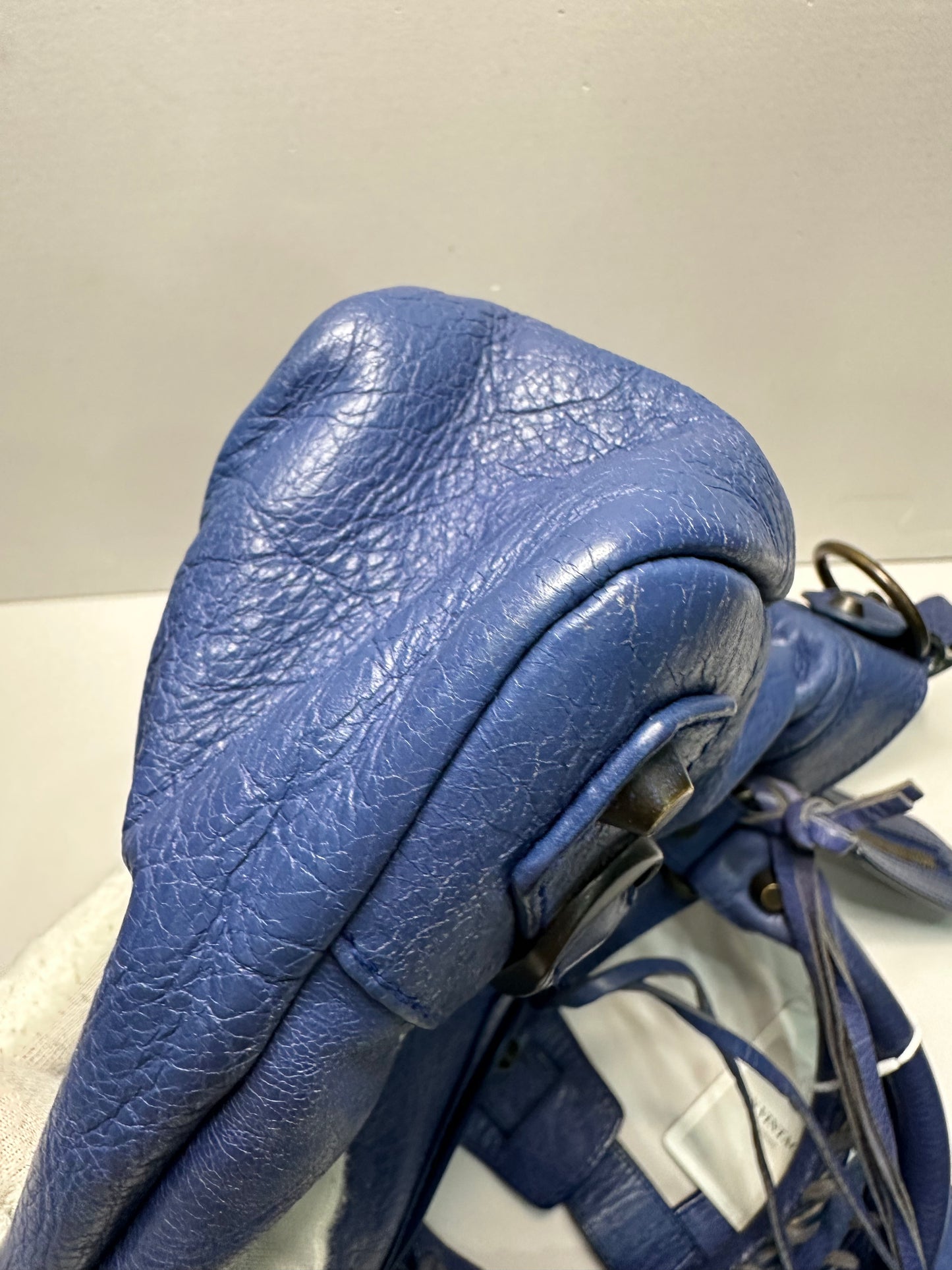 Balenciaga first bag navy