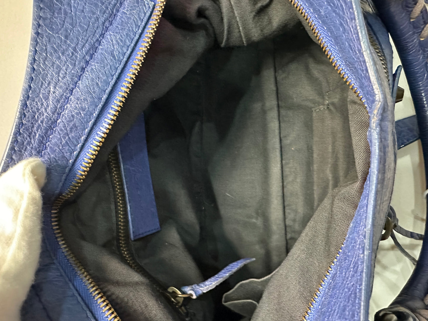 Balenciaga first bag navy