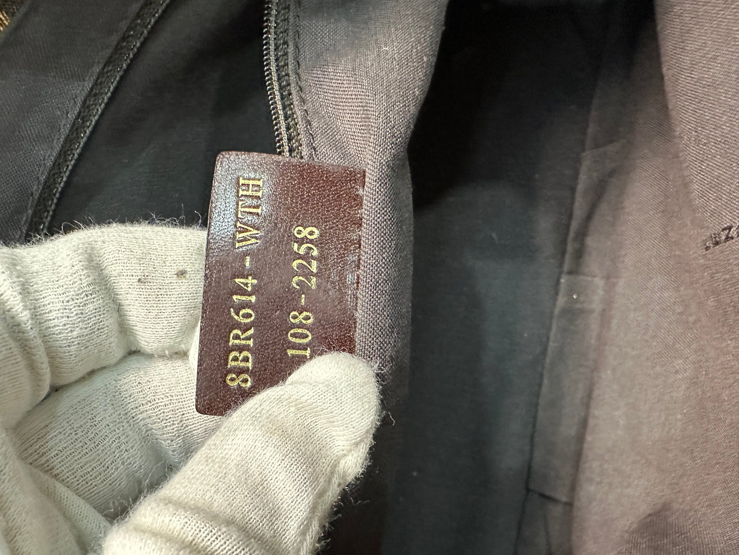 Fendi Zucca Mia Flap Shoulder Bag