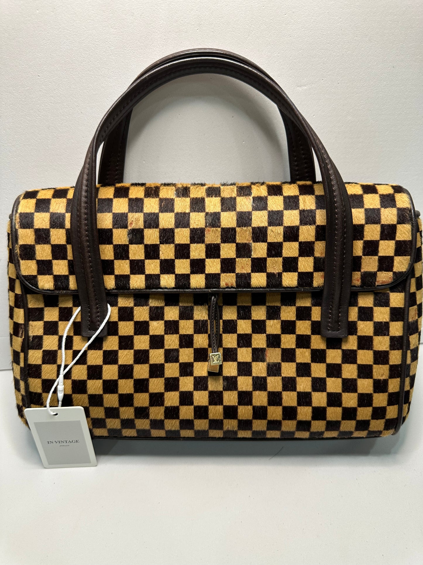 Louis Vuitton Limited Collection Damier Sauvage Lionne Bag