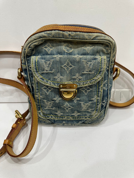Louis Vuitton denim camera bag