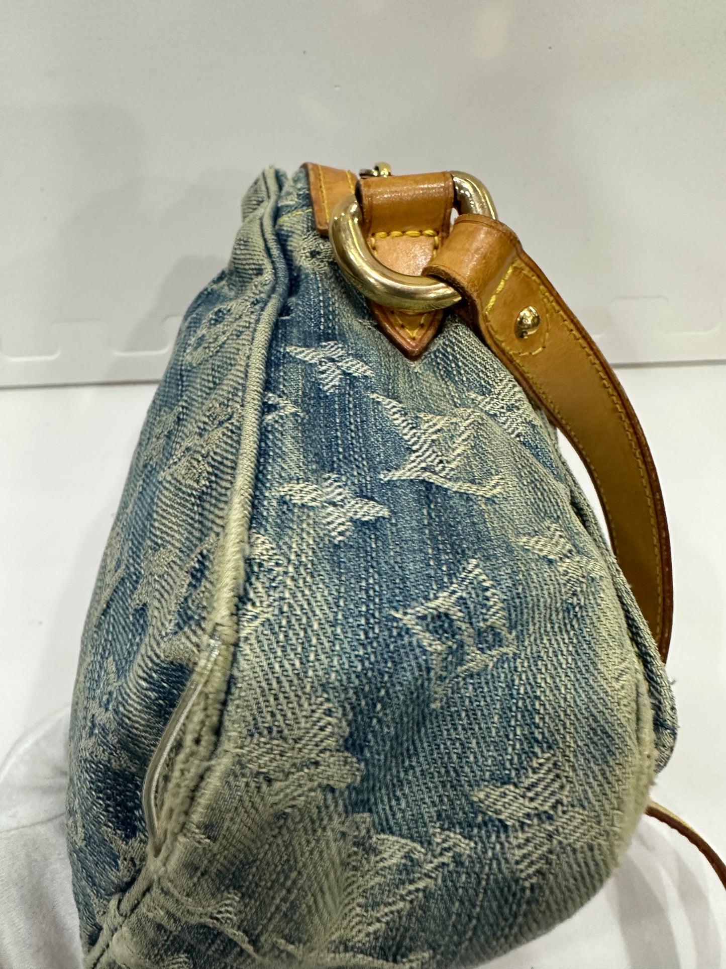 Louis Vuitton denim camera bag