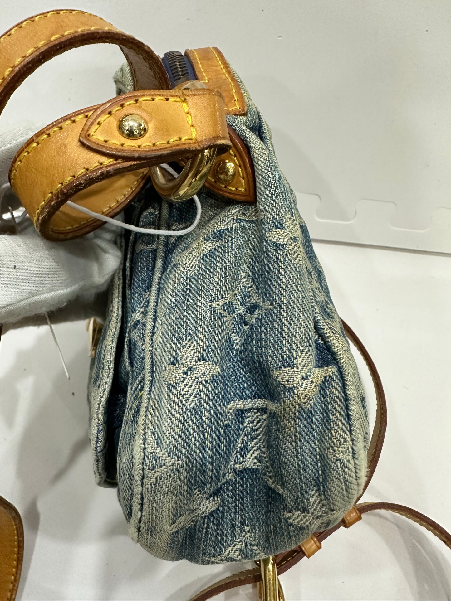 Louis Vuitton denim camera bag