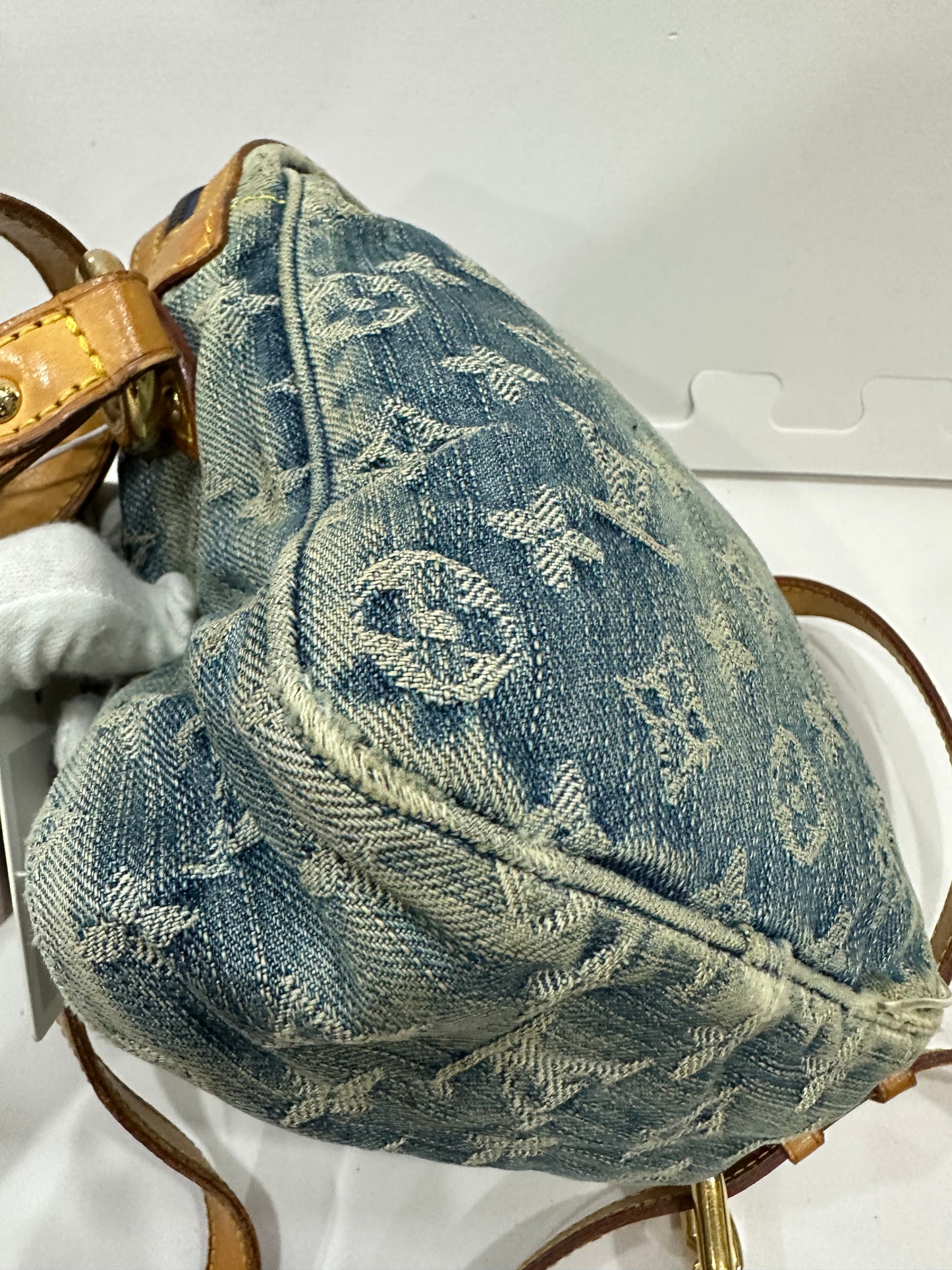 Louis Vuitton denim camera bag