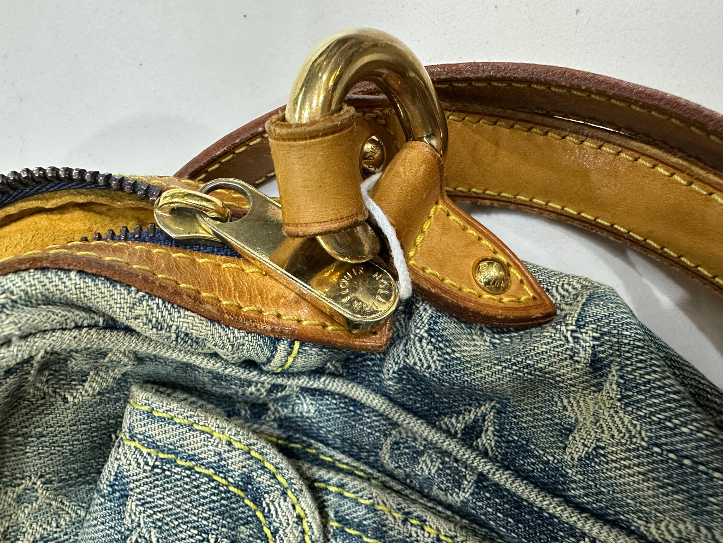 Louis Vuitton denim camera bag