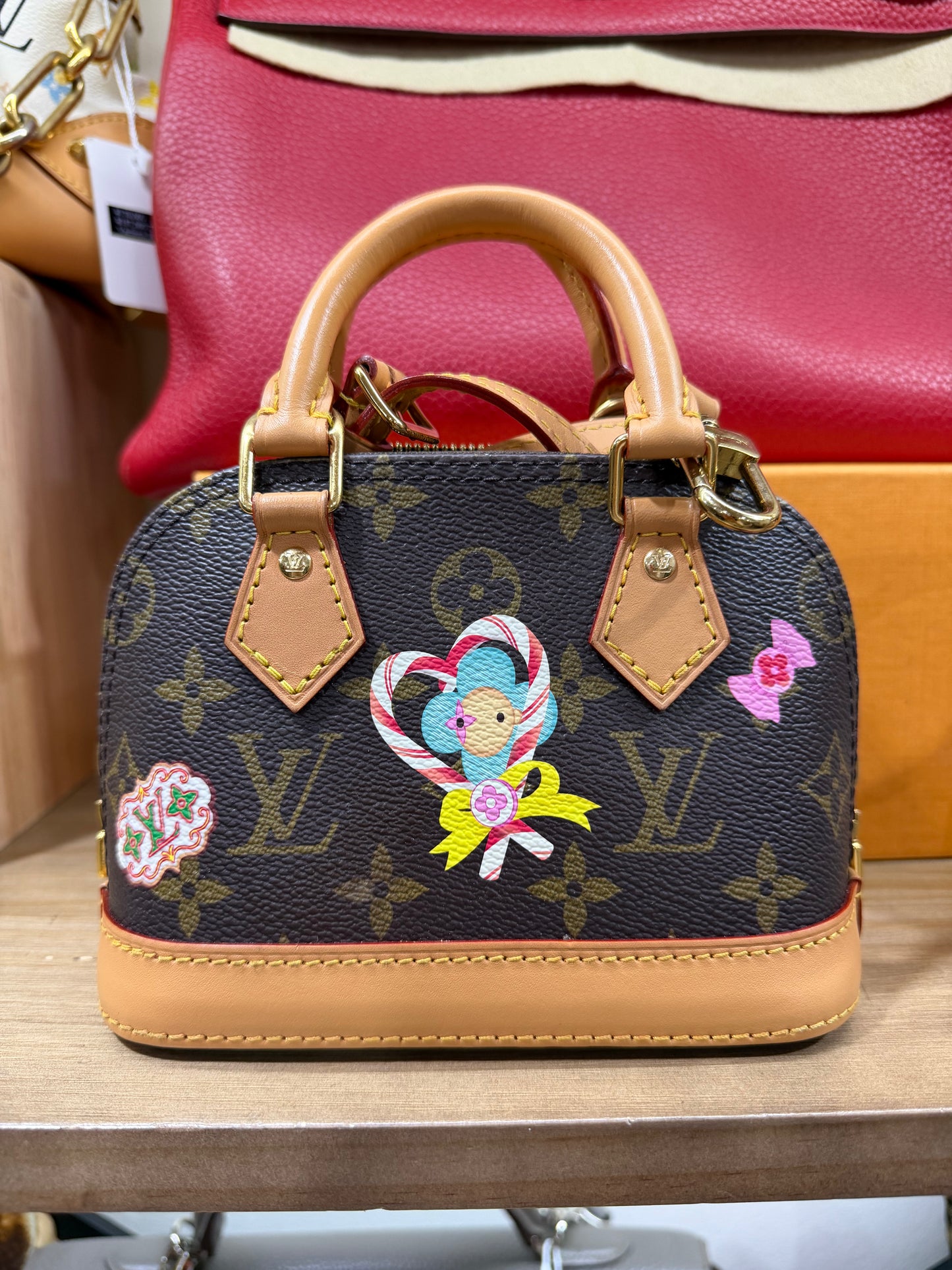 Louis Vuitton vivienne nano Alma candy factory