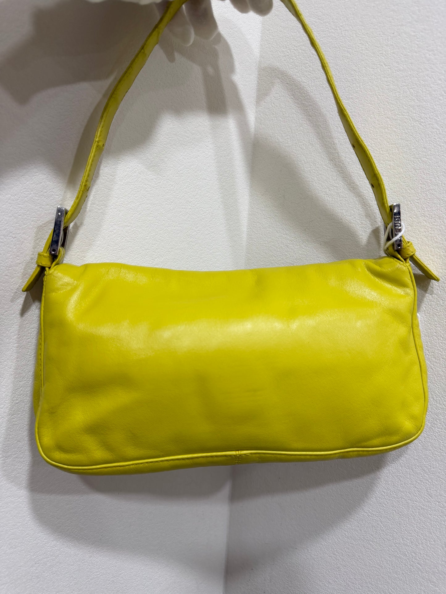 Fendi leather baguette