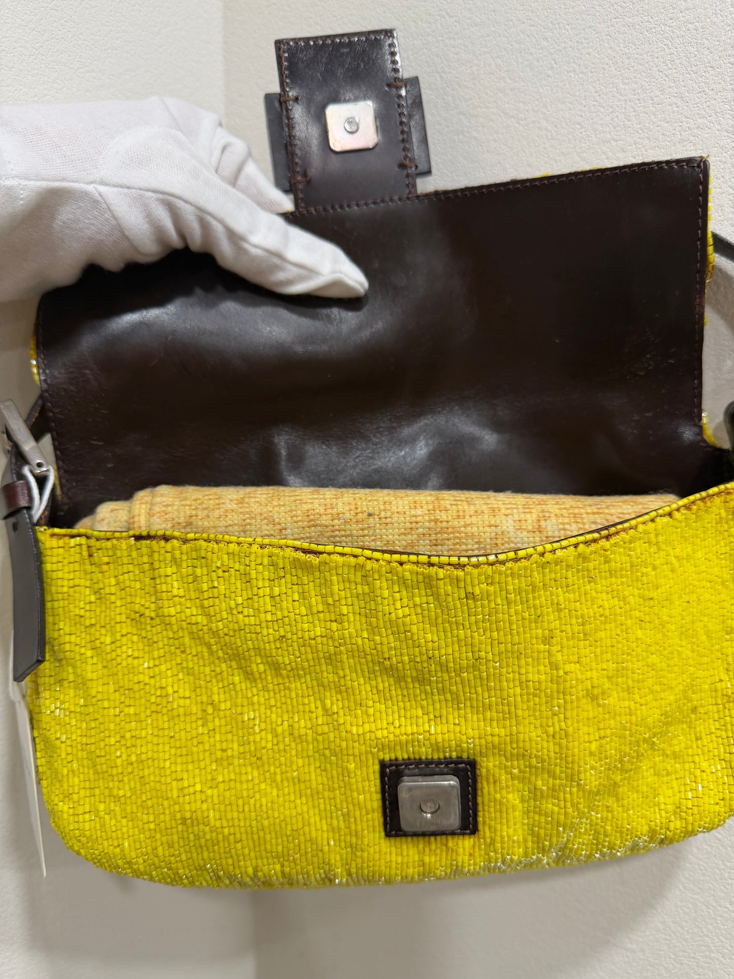 Fendi beaded baguette