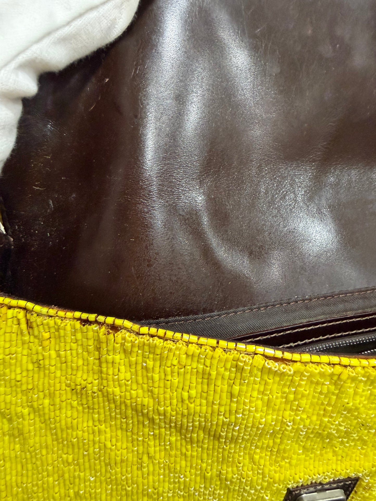 Fendi beaded baguette