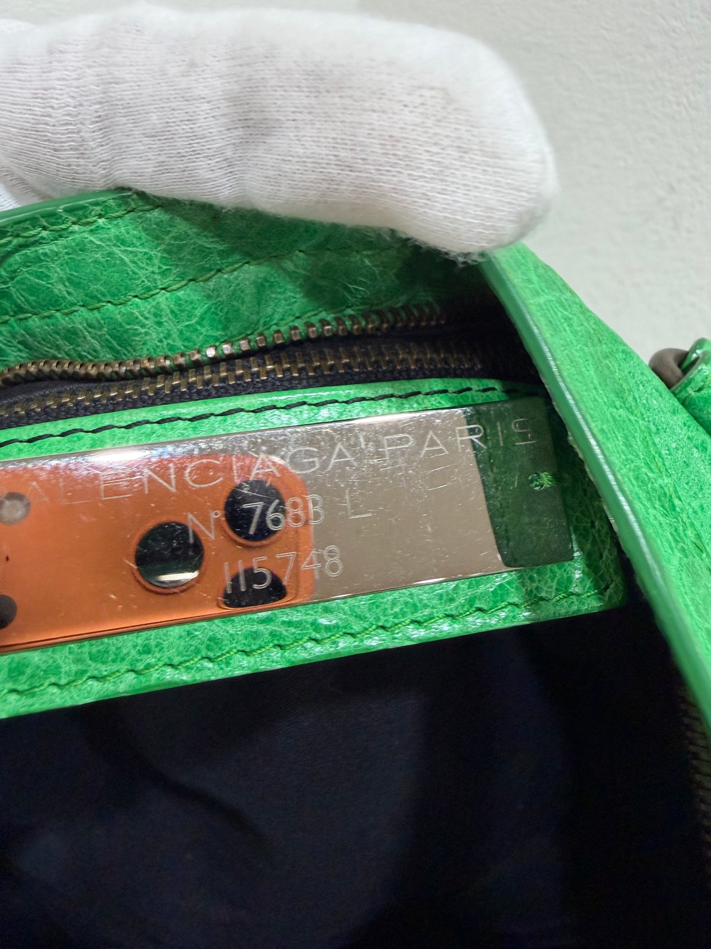Balenciaga city green