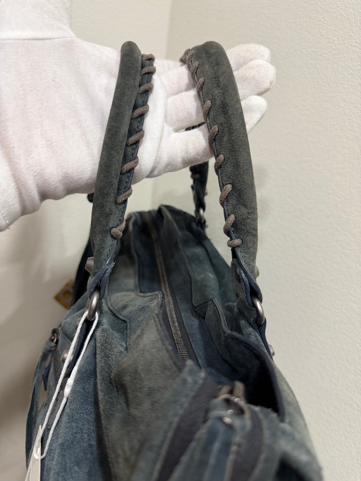 Balenciaga city Suede