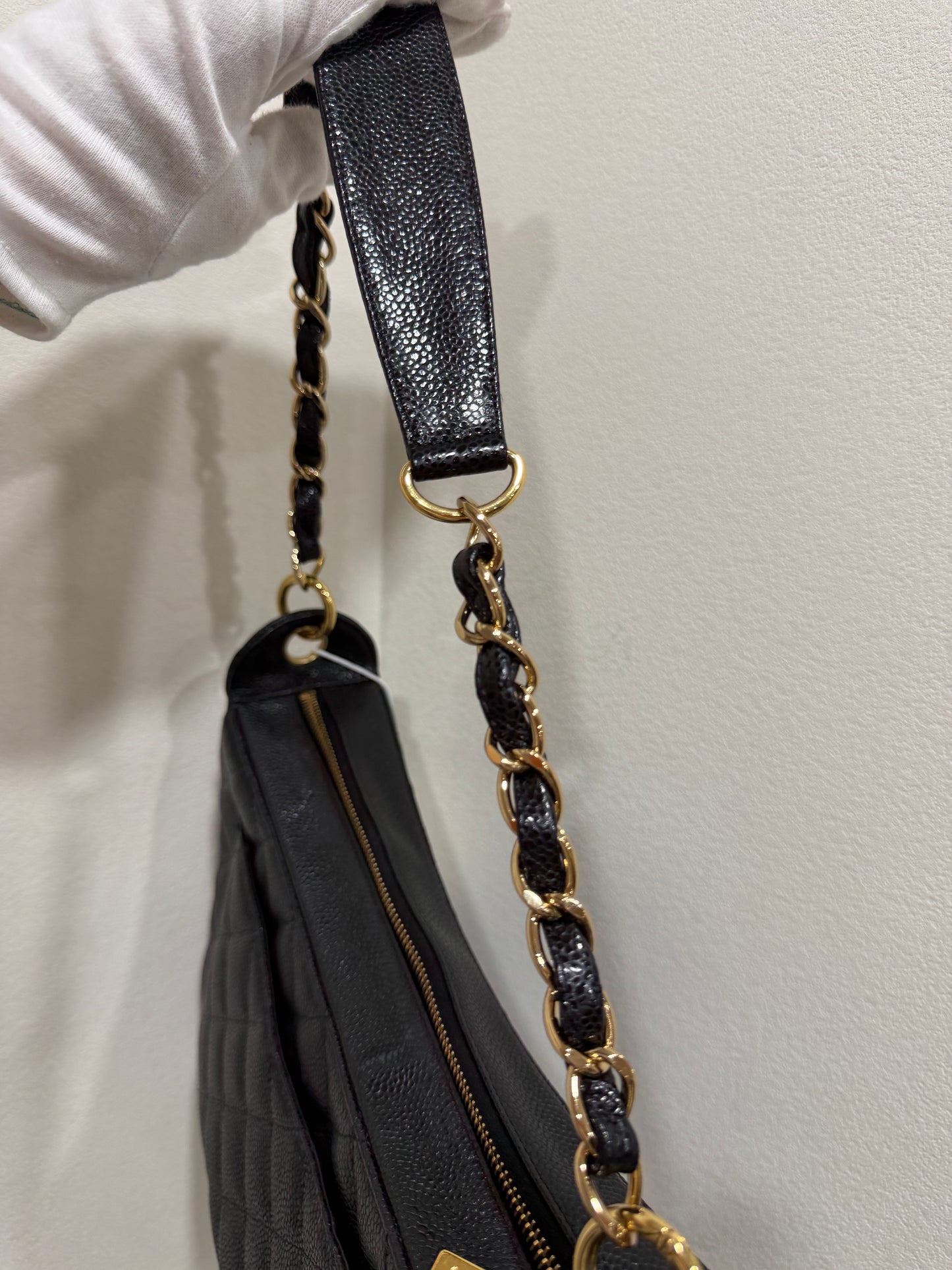 Chanel Caviar Quilted Timeless CC Shoulder Bag