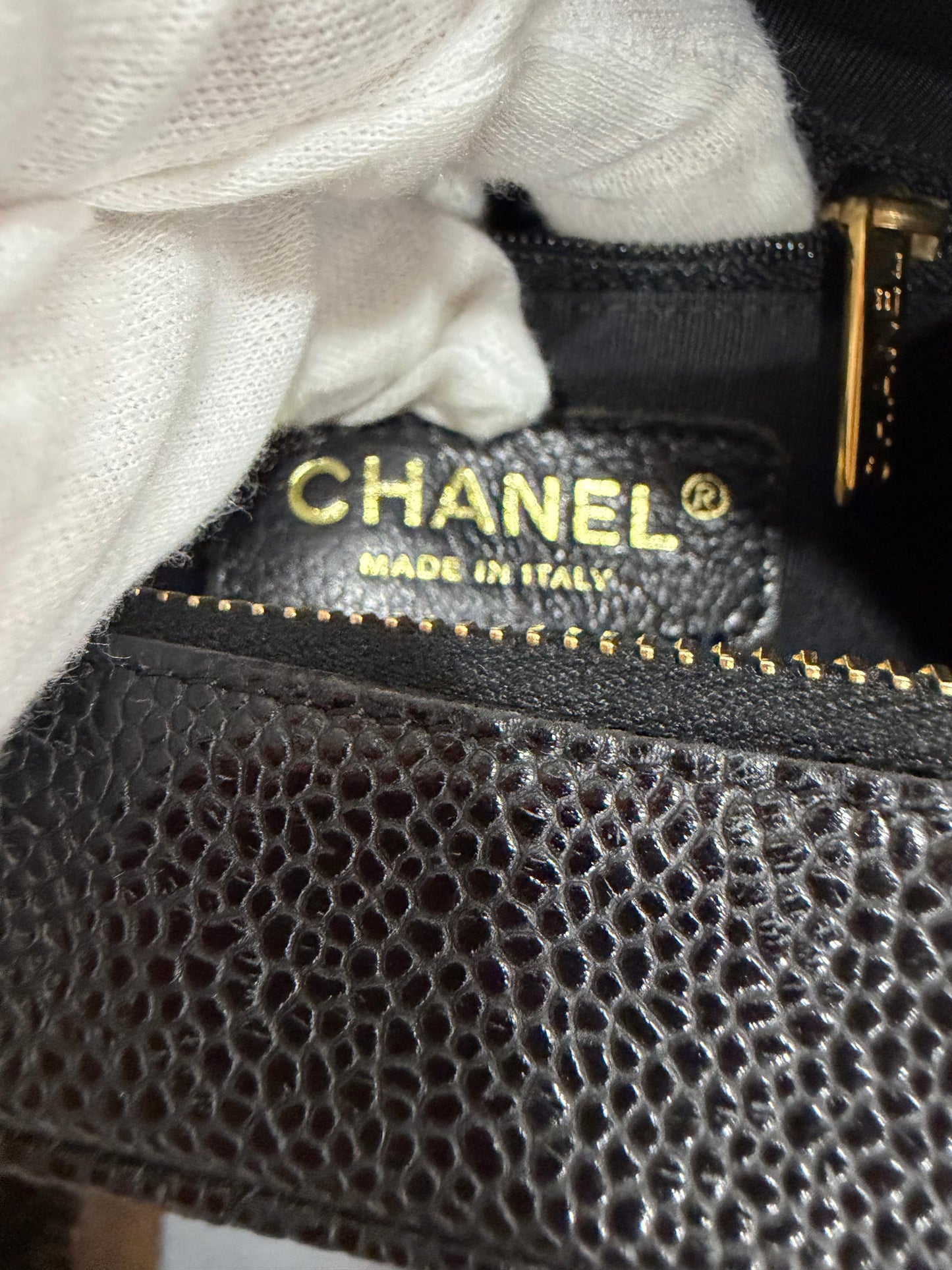 Chanel Caviar Quilted Timeless CC Shoulder Bag