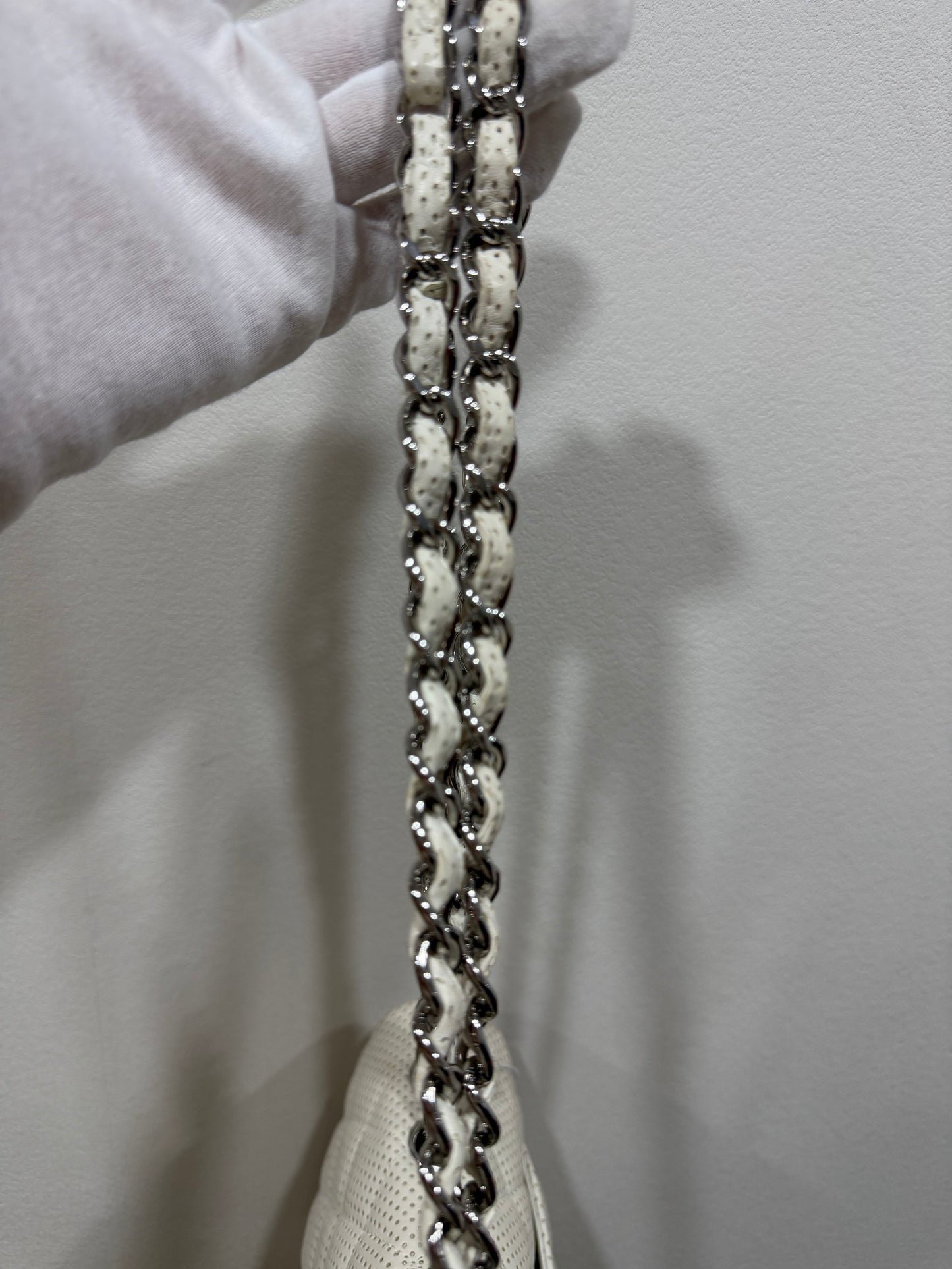 Chanel Jumbo Perforated Lambsikin