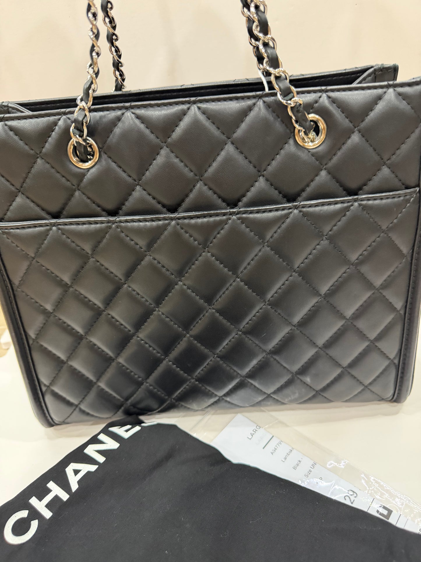 Chanel Geometric Shopper Tote