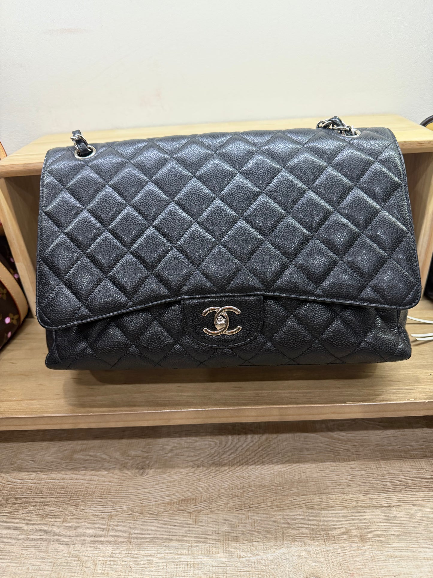 Chanel Maxi Classic Flap caviar