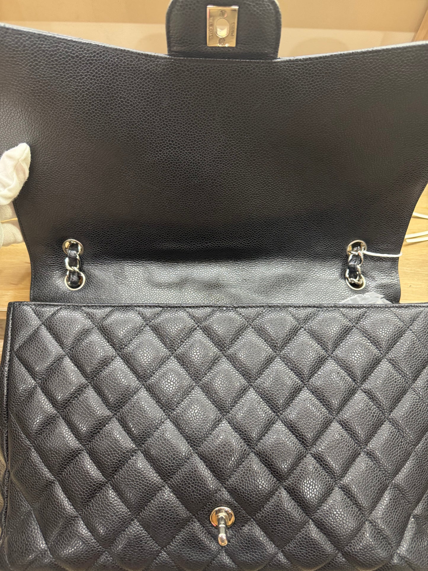 Chanel Maxi Classic Flap caviar