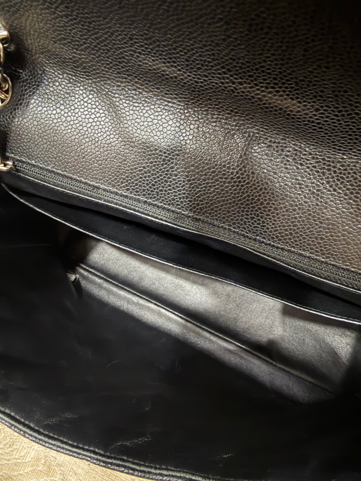 Chanel Maxi Classic Flap caviar
