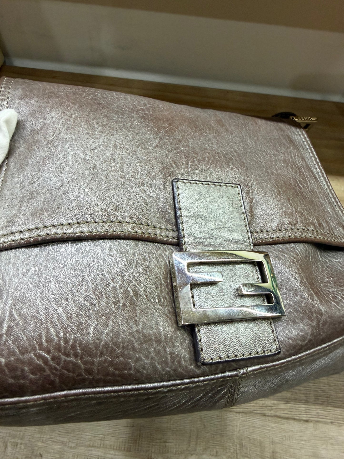 Fendi mamma baguette leather