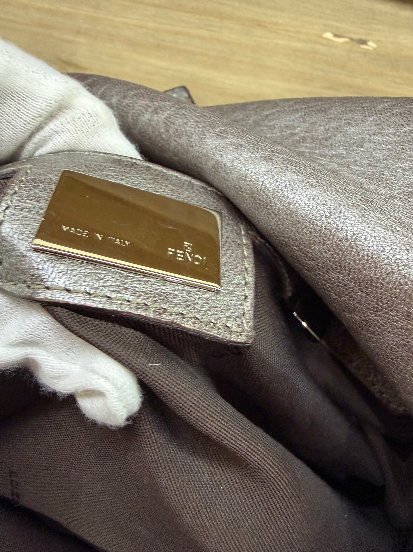 Fendi mamma baguette leather