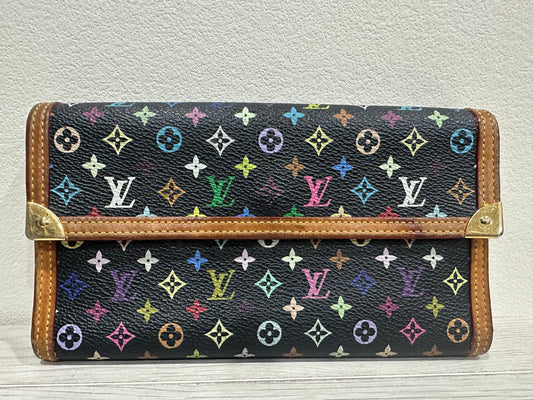 Louis Vuitton multicolor Murakami wallet