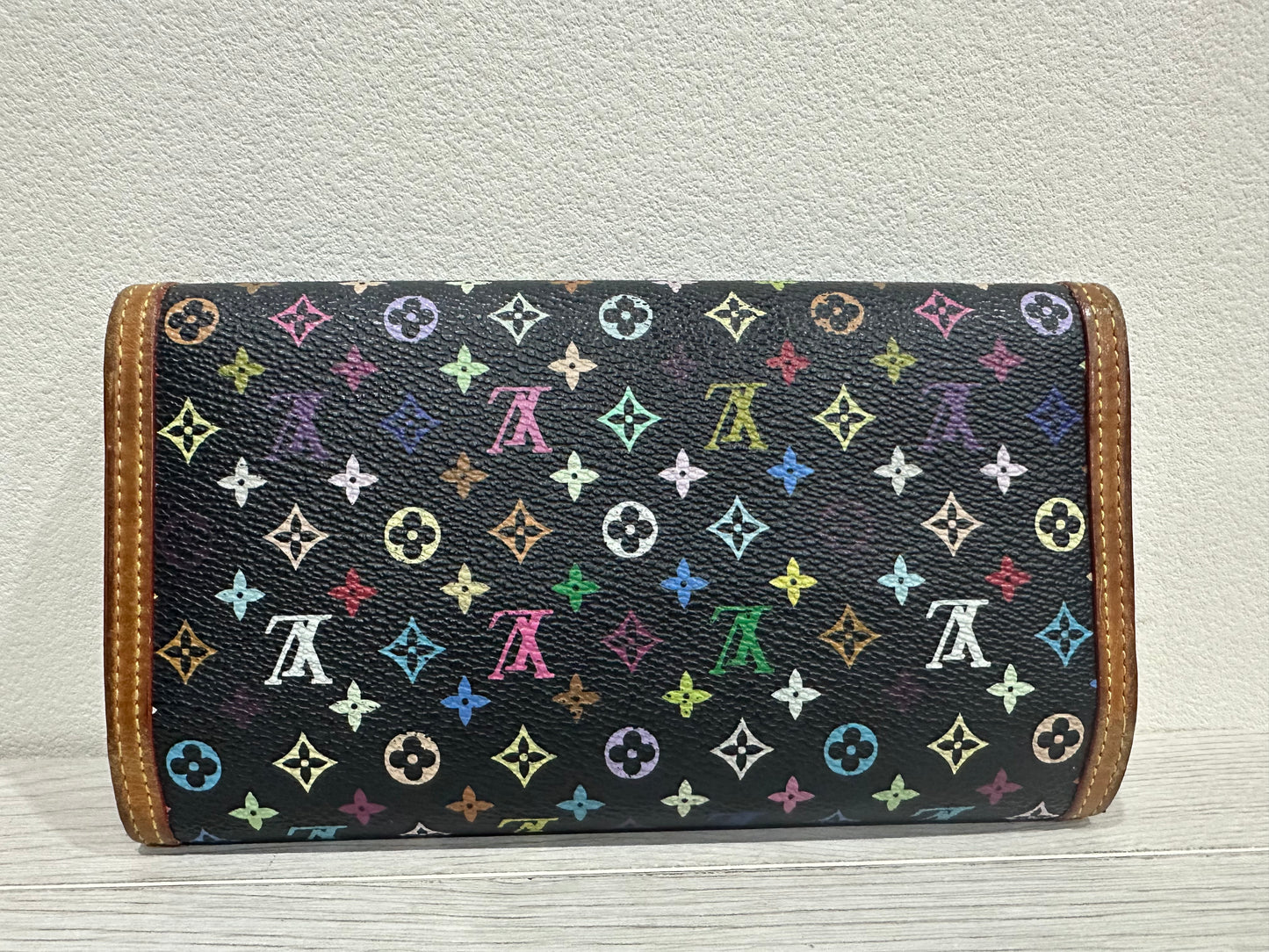 Louis Vuitton multicolor Murakami wallet