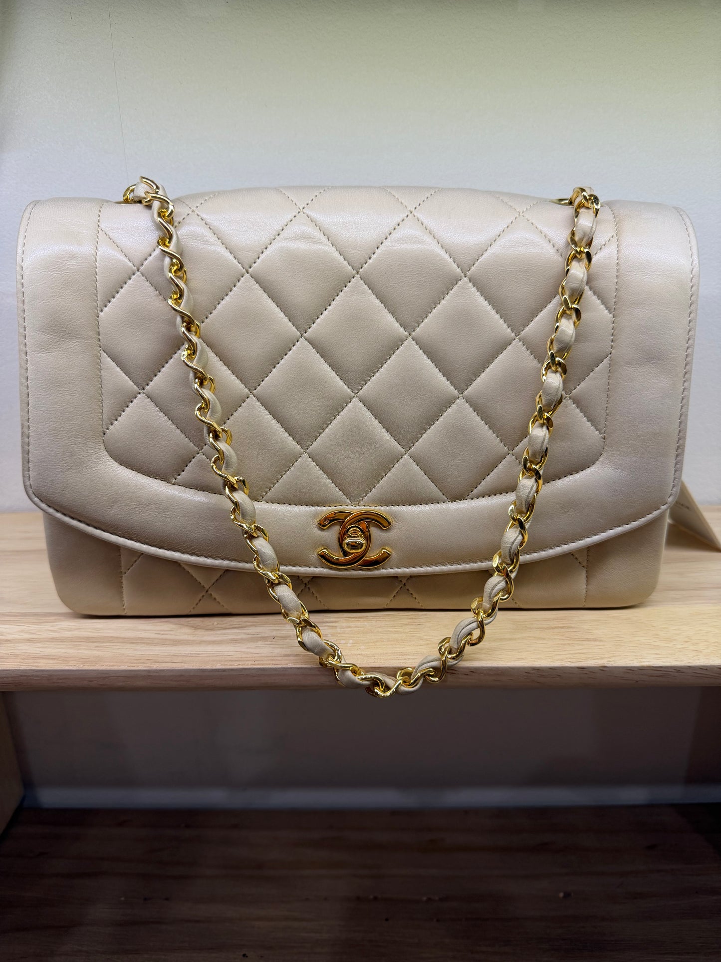 Chanel Diana 24K Gold plated 1994’s