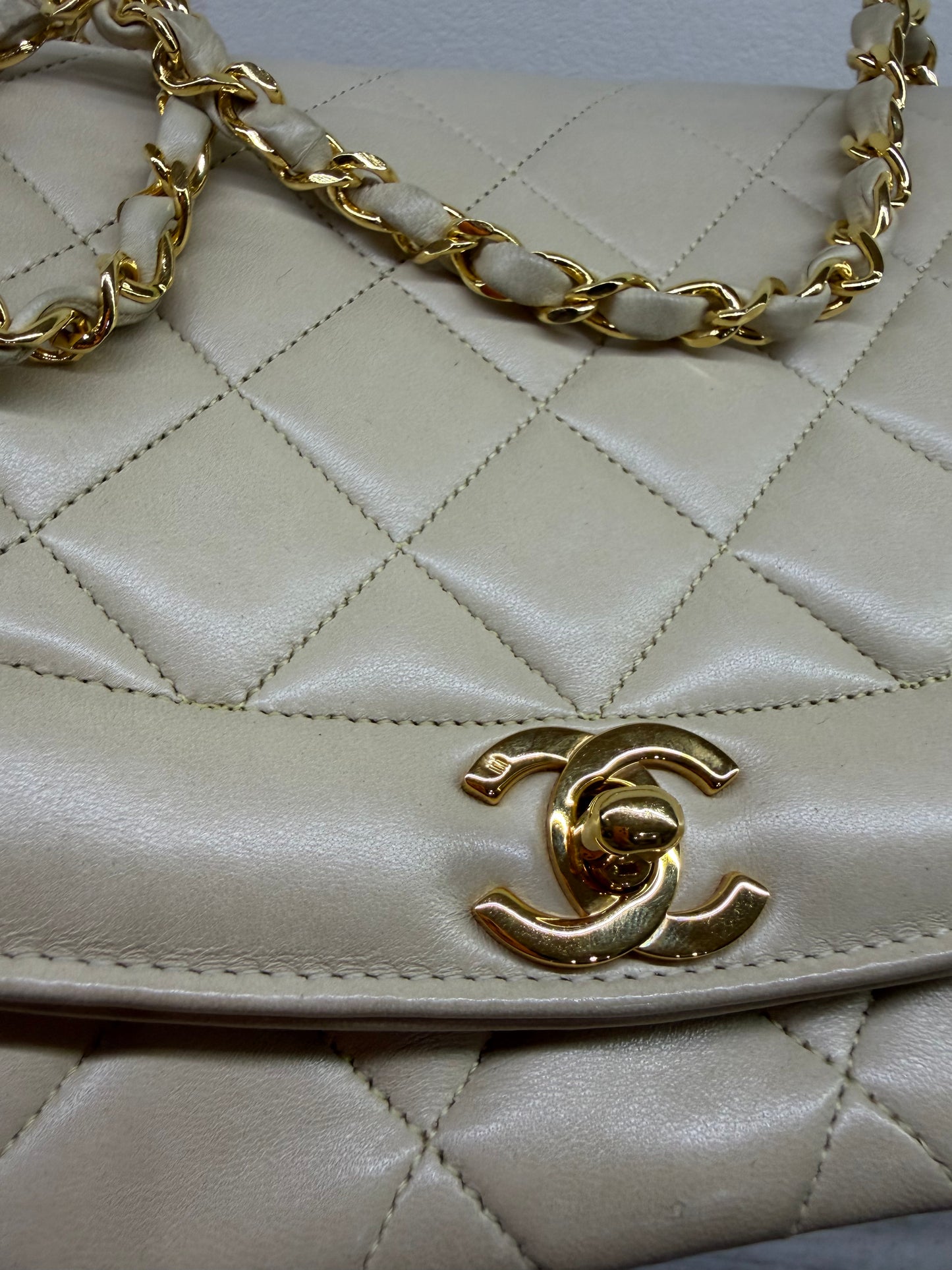 Chanel Diana 24K Gold plated 1994’s
