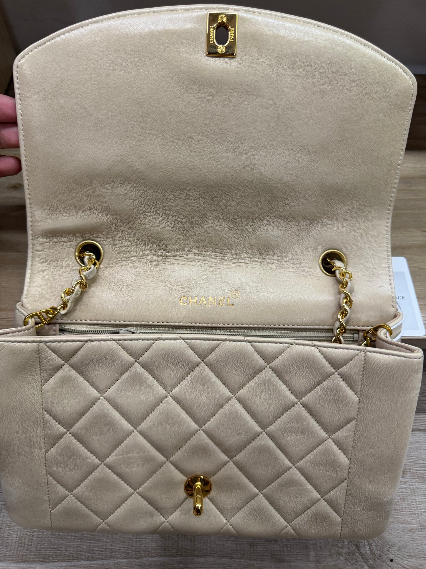Chanel Diana 24K Gold plated 1994’s