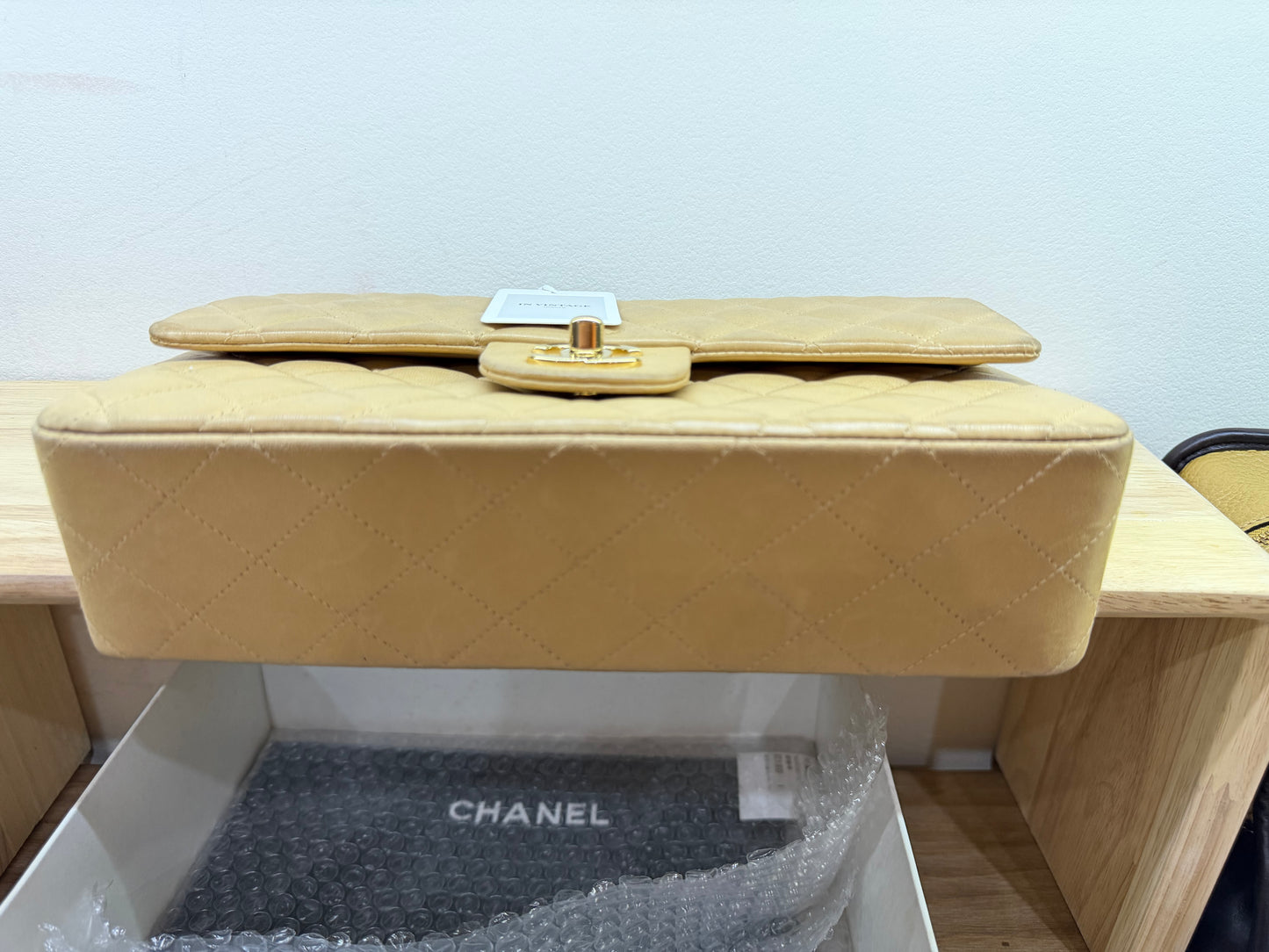 Chanel double flap 24K Gold year2001