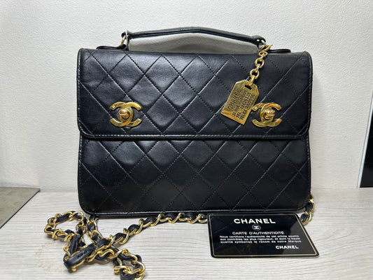 CHANEL Matelasse Double CC Turn-lock shoulder Bag 2ways