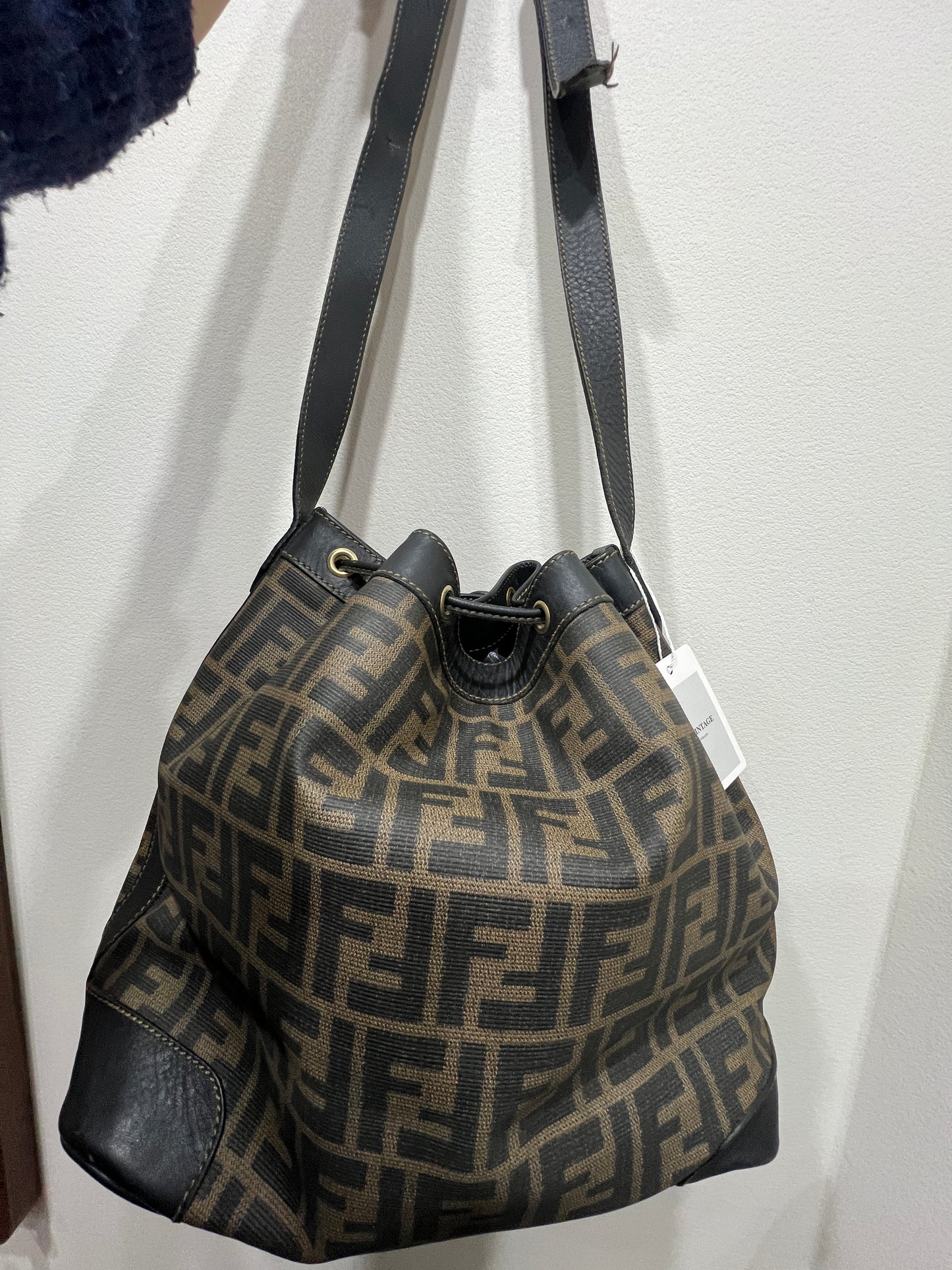 FENDI Drawstring Shoulder Bag