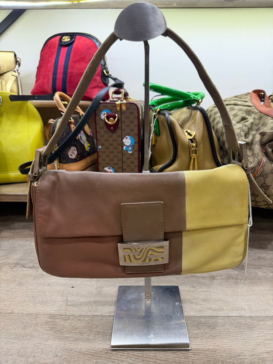 Fendi Baguette Lambskin Leather