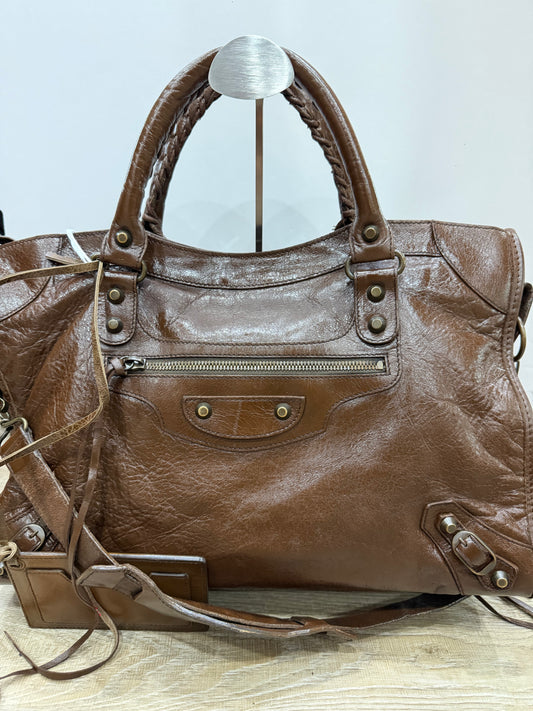 BALENCIAGA City Bag brown Medium